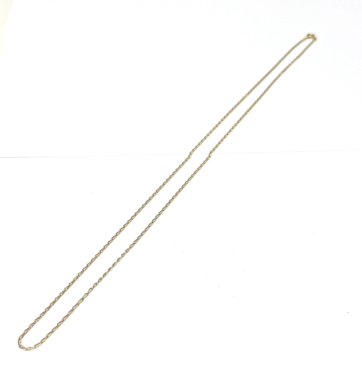 Collier maille cheval Or jaune 18k Lg60cm