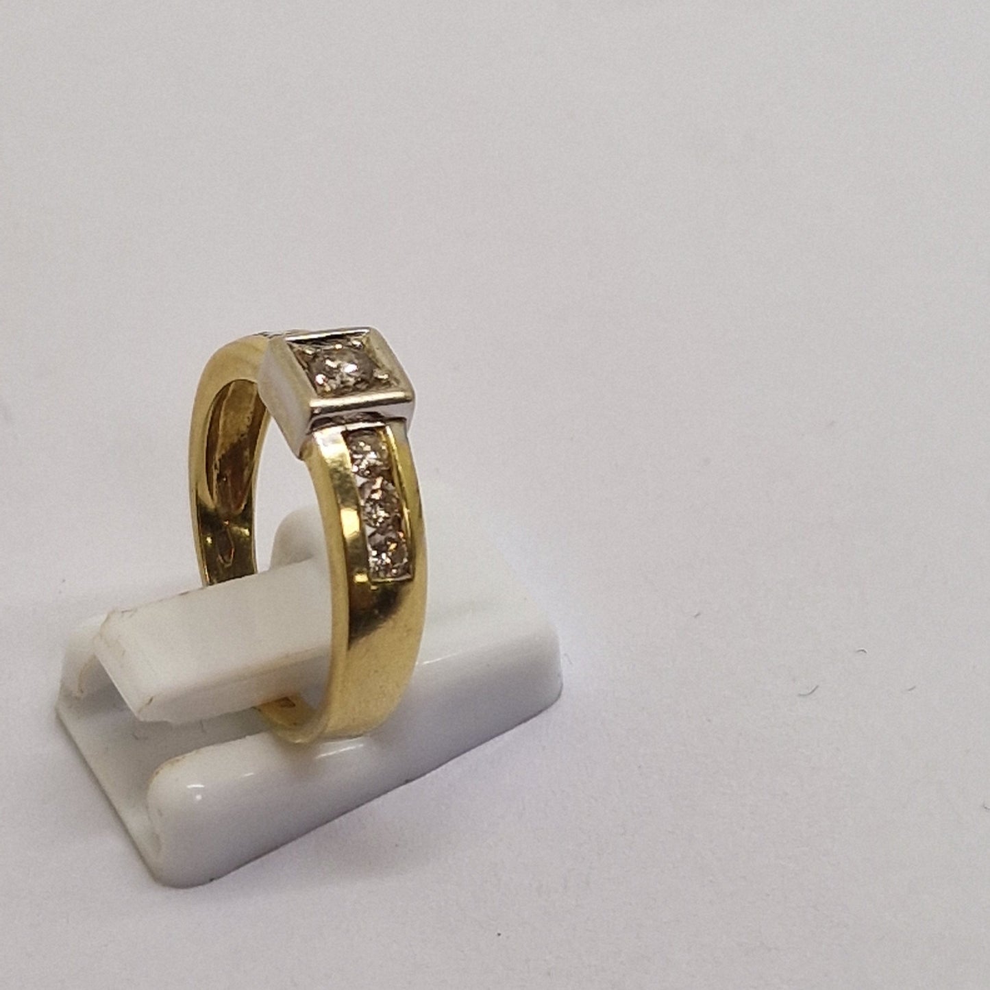 Bague en or Jaune 18K Taille-56