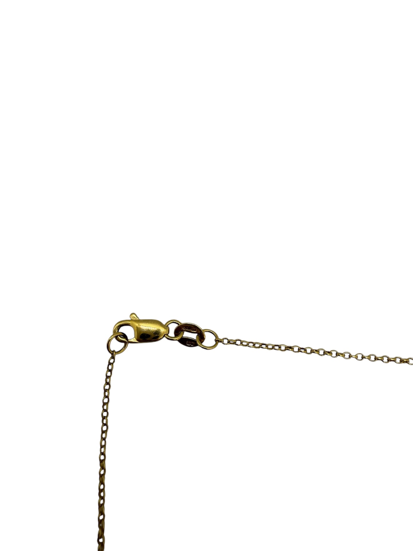 Collier Princesse Or Jaune avec Diamants et Émeraude