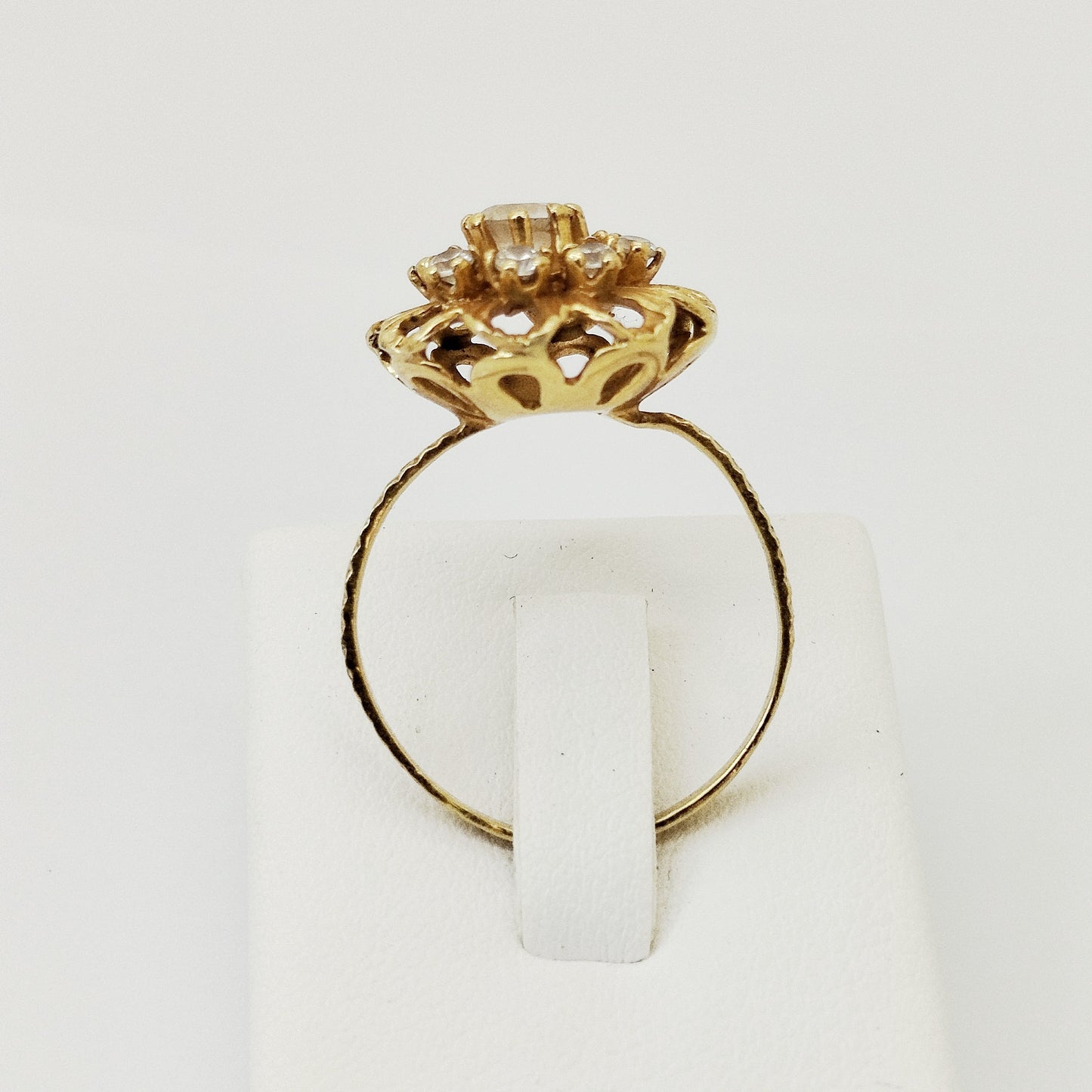 Bague chou en Or jaune 18K 4.58 Grs - Taille 61