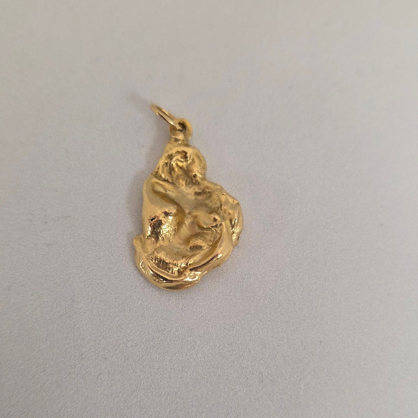 Pendentif pépite en Or Jaune 18K 6.97 Grs