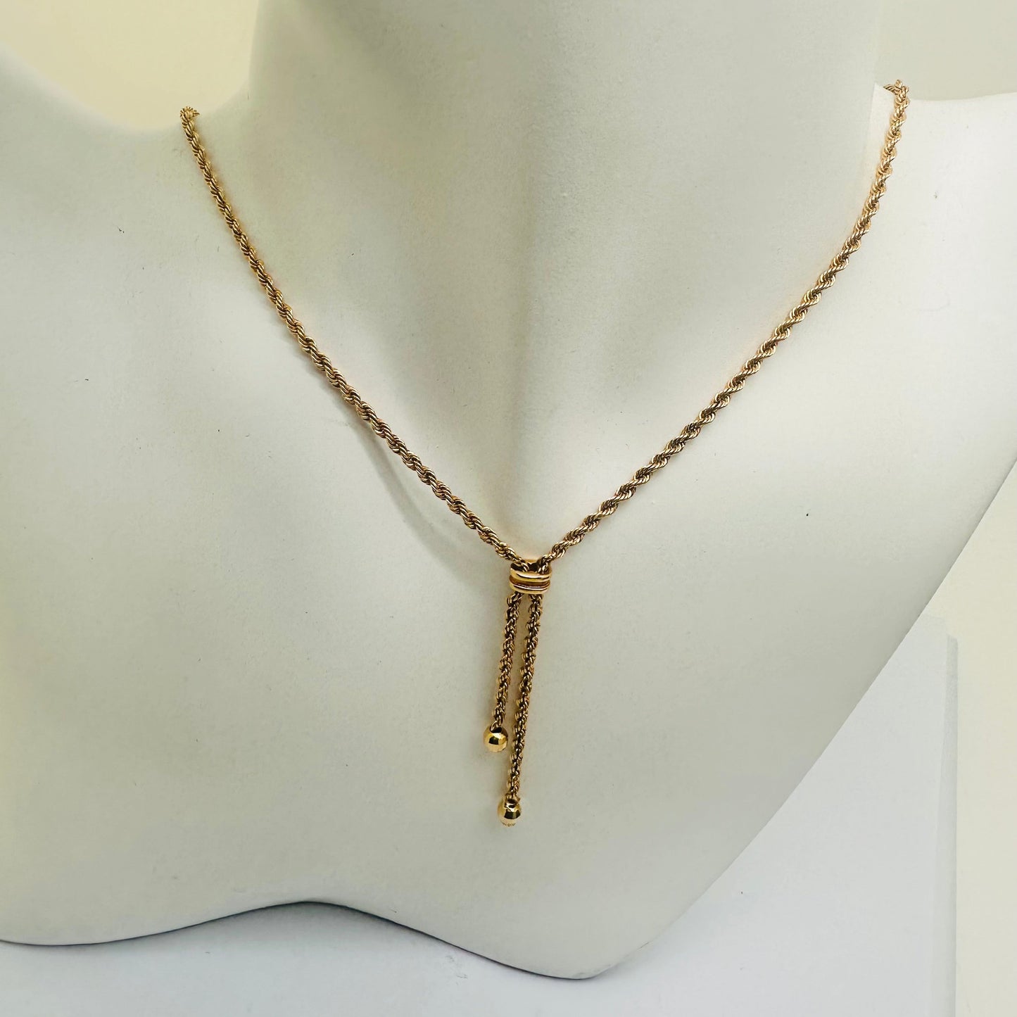 Collier Princesse en Or Jaune 18 Carats – 44 Cm