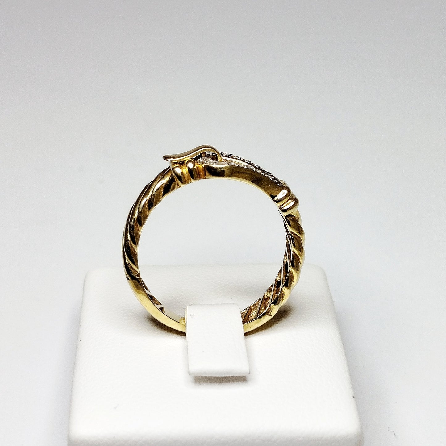 Bague en Or Jaune 18K Taille-56