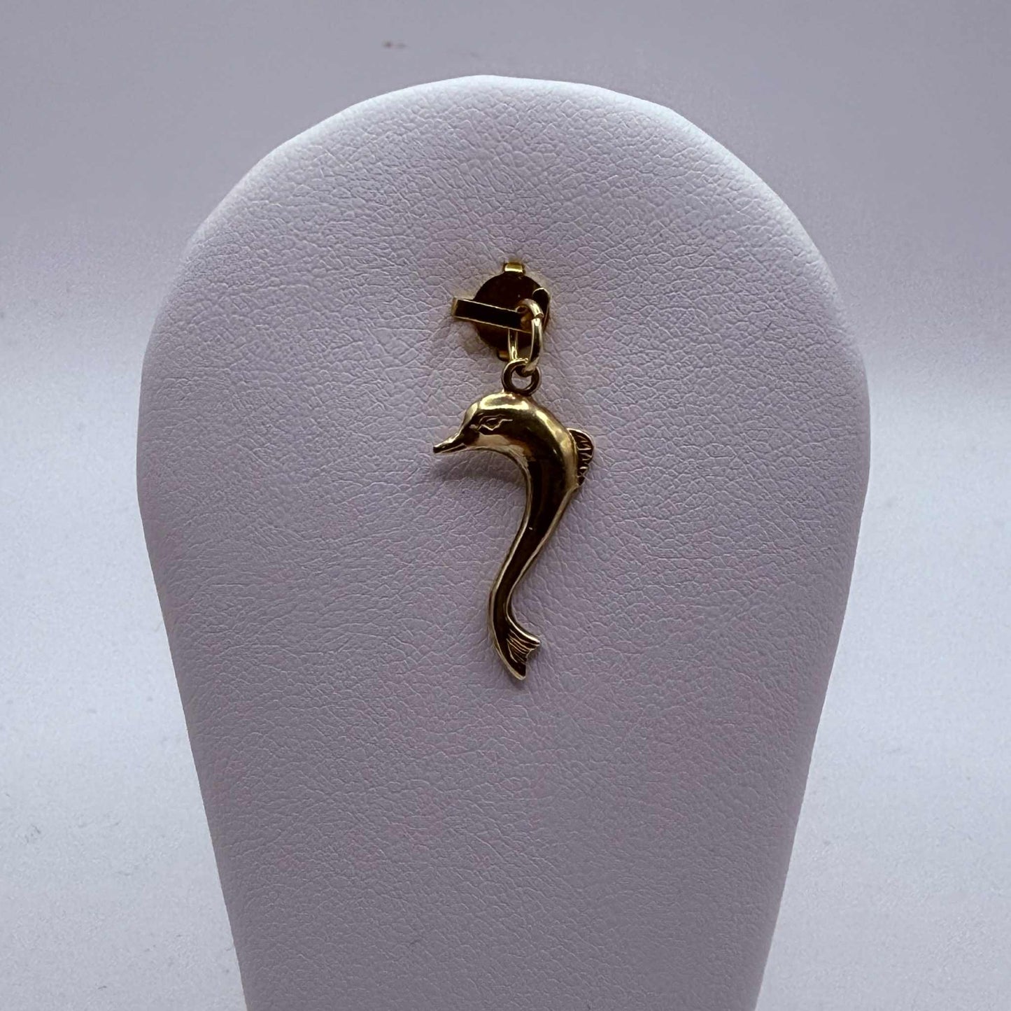 Pendentif Dauphin en Or Jaune 14K 0.70 Grs
