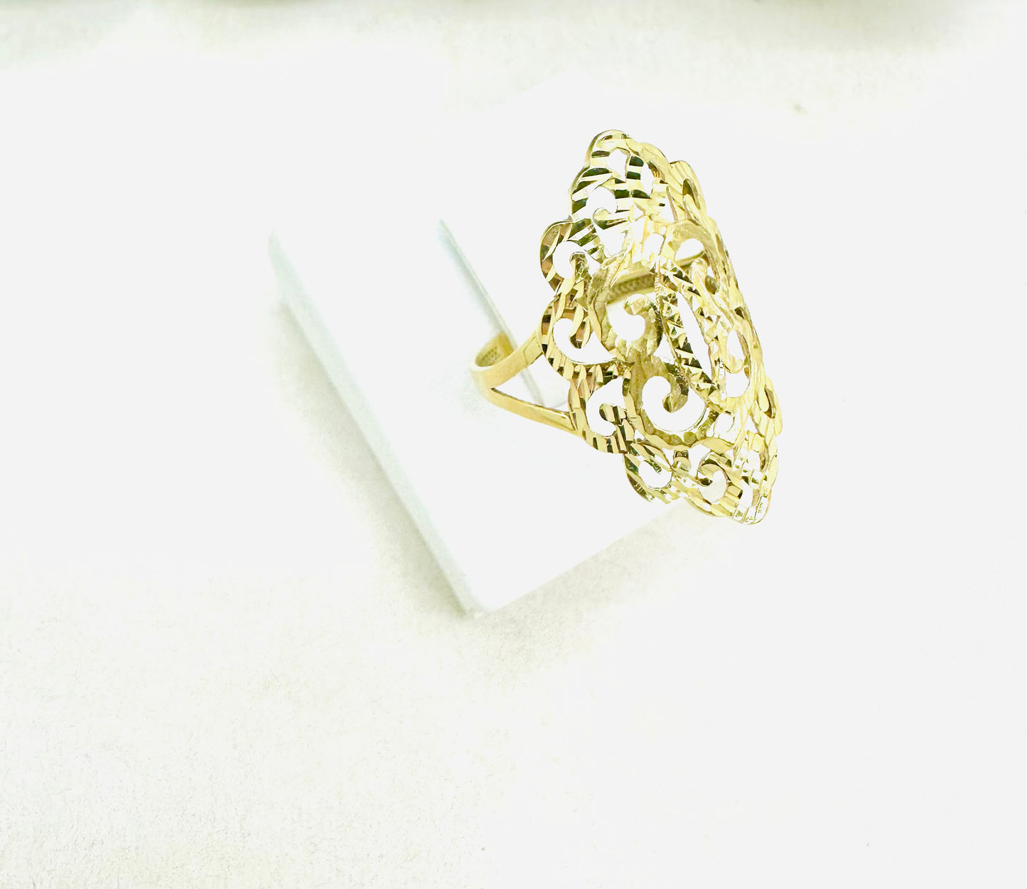 Bague filigrane en Or Jaune