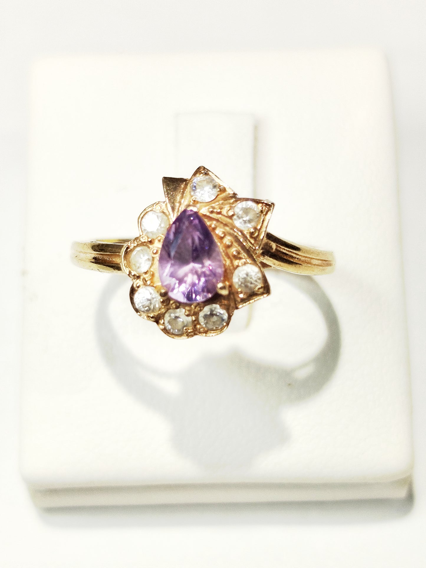 Bague en Or Jaune 18K Taille-55