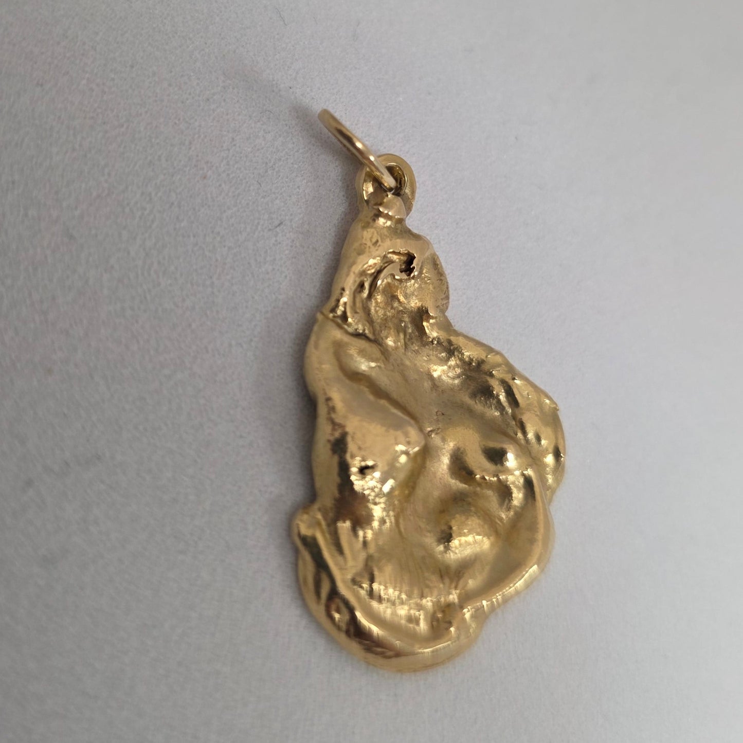 Pendentif pépite en Or Jaune 18K 6.97 Grs