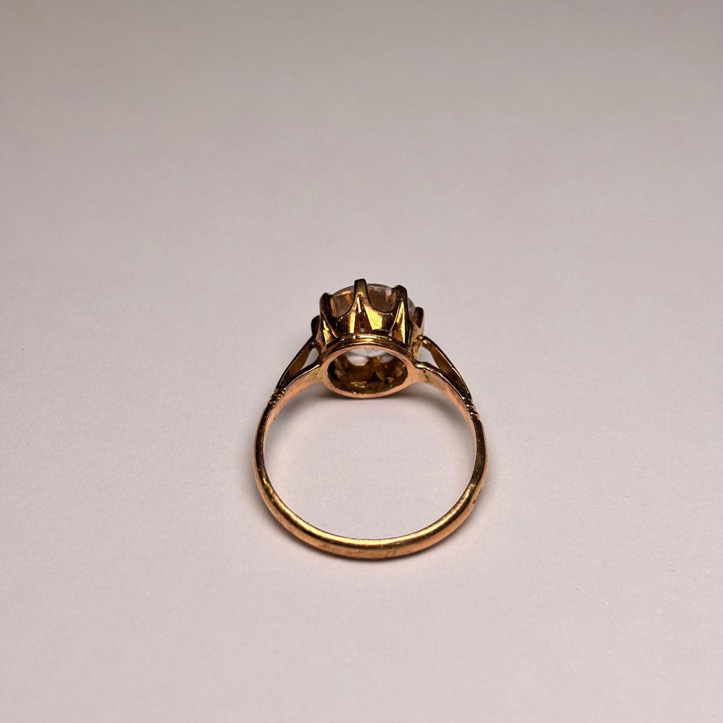 Bague en Or Jaune 18K Taille-54