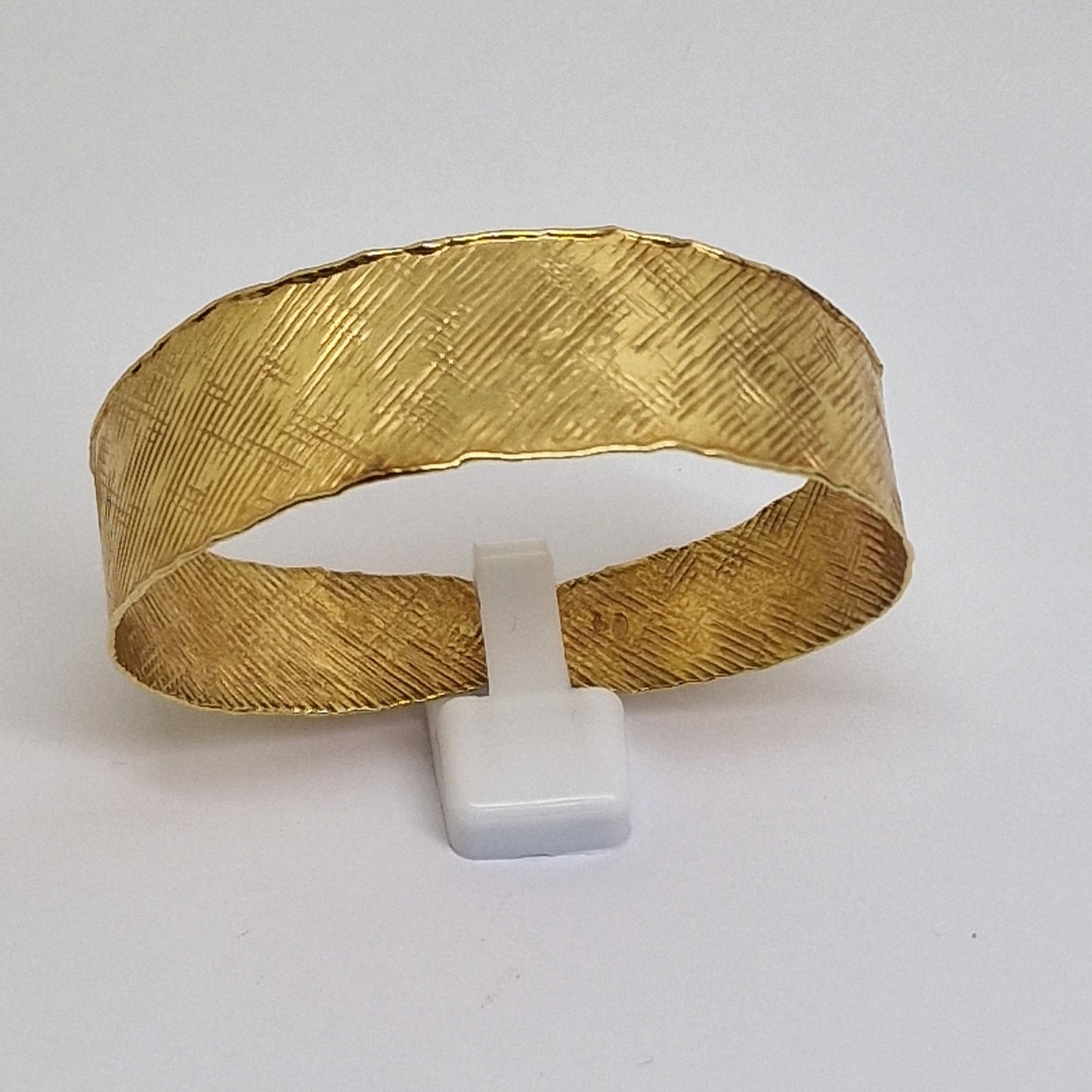 Bracelet Manchette en Or Jaune 18K 12.46 Grs