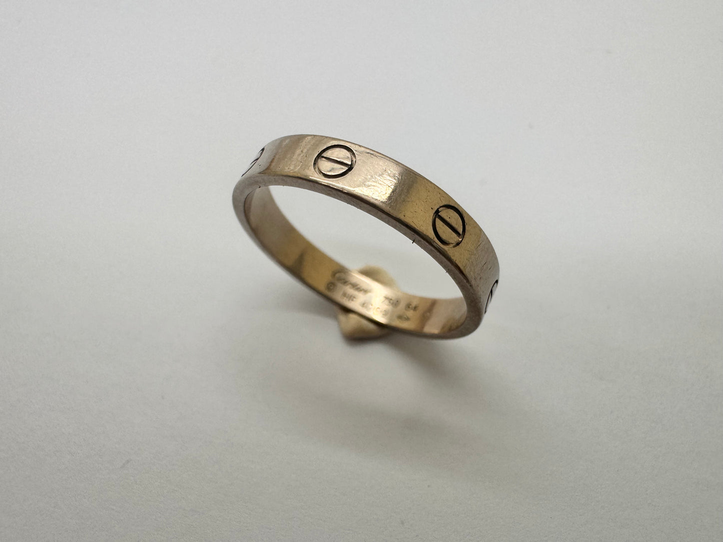 Bague Love Cartier en Or Gris 18K