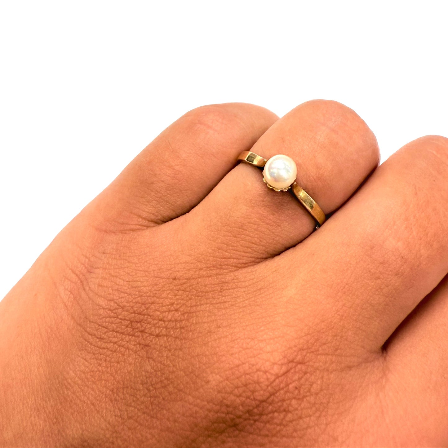 Jolie bague en or 18k Taille-53