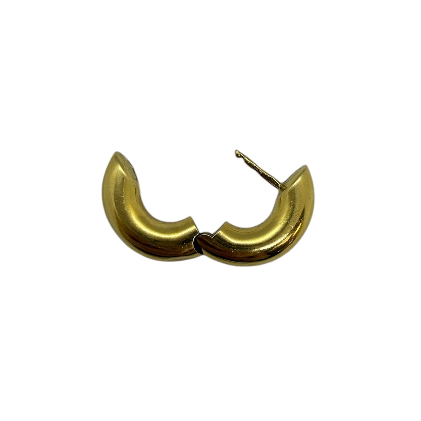 Créoles en Or jaune 18K 6mm