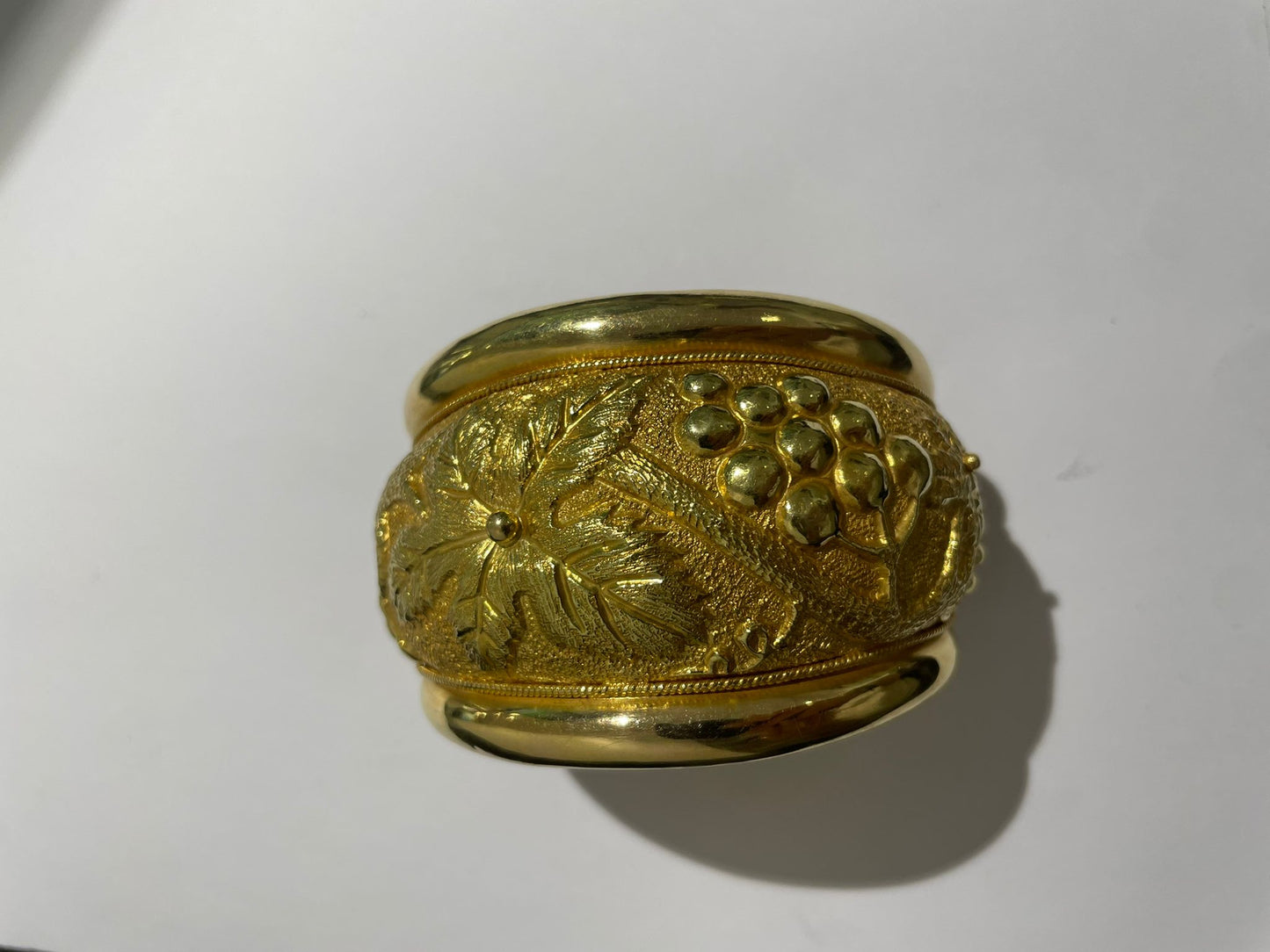 Bracelet Jonc Or Jaune 18K 52.1 Grs