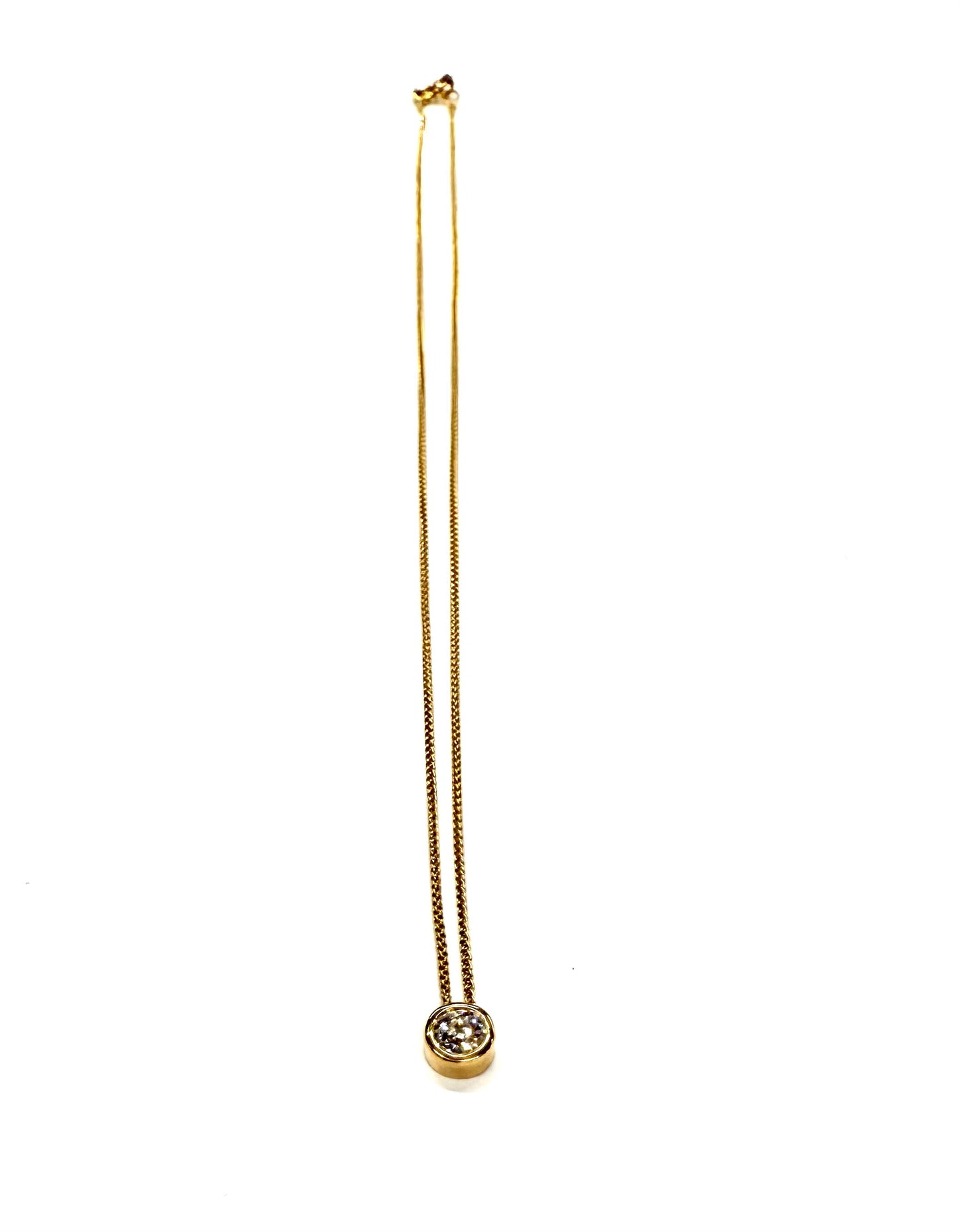 Collier Princesse Or Jaune 18k 3.06 Grs
