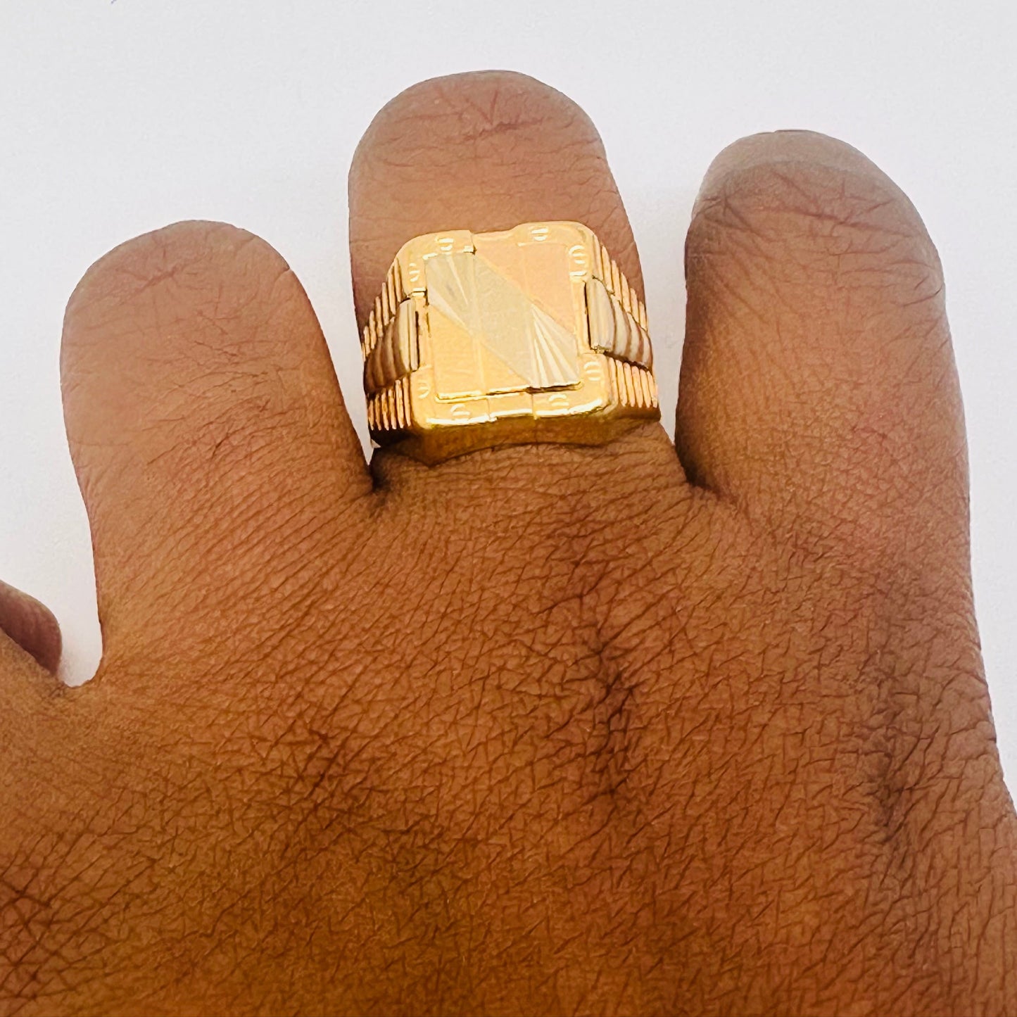 Chevalière Or 18 Carats Tête d’Aigle – T 62
