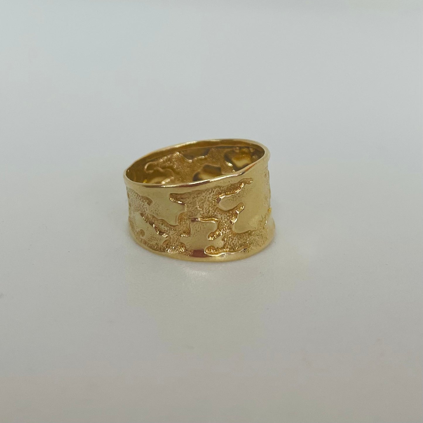 Jonc en Or Jaune 18 Carats - Taille 57