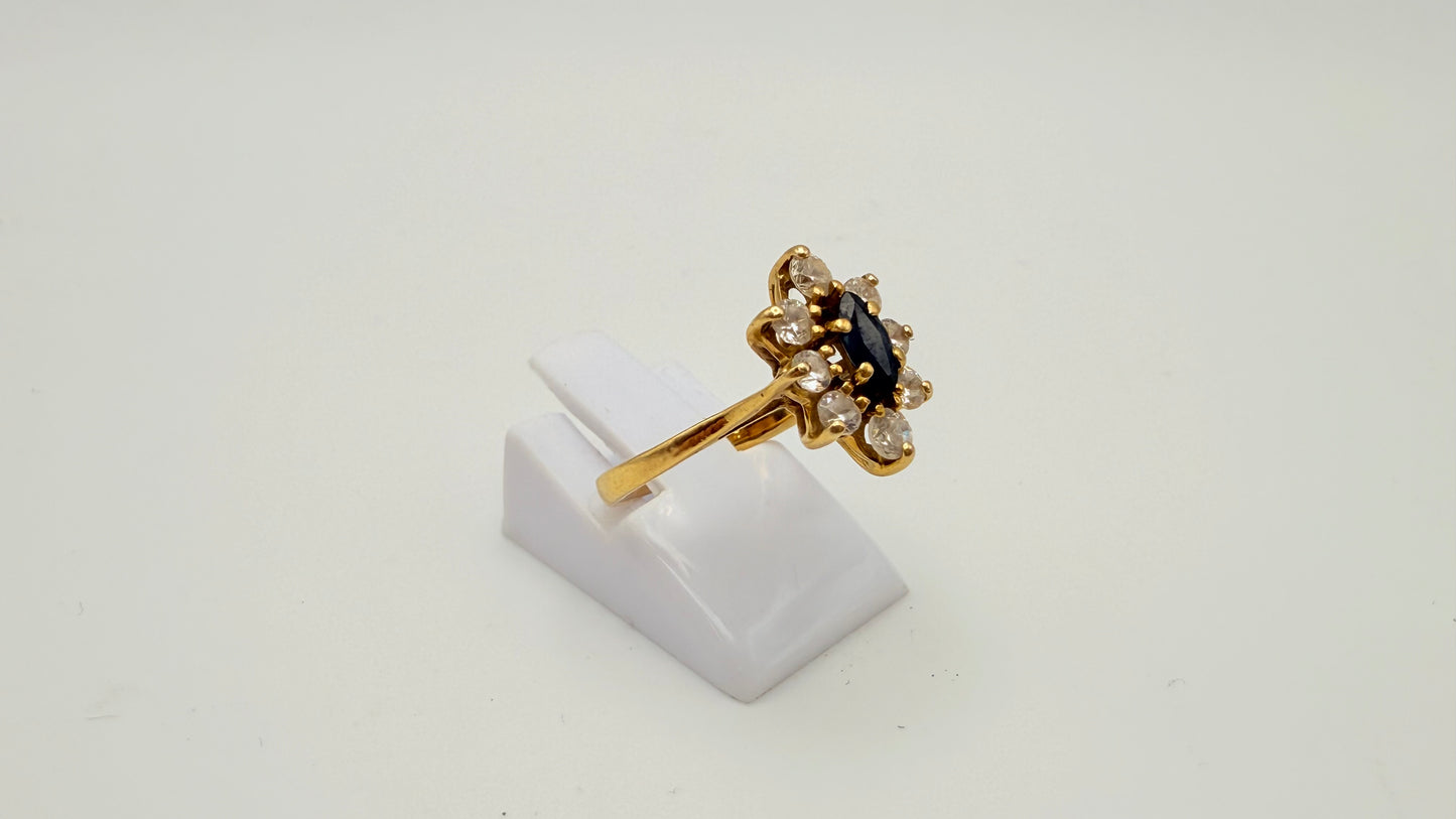 Bague Or Jaune 18K Taille-50