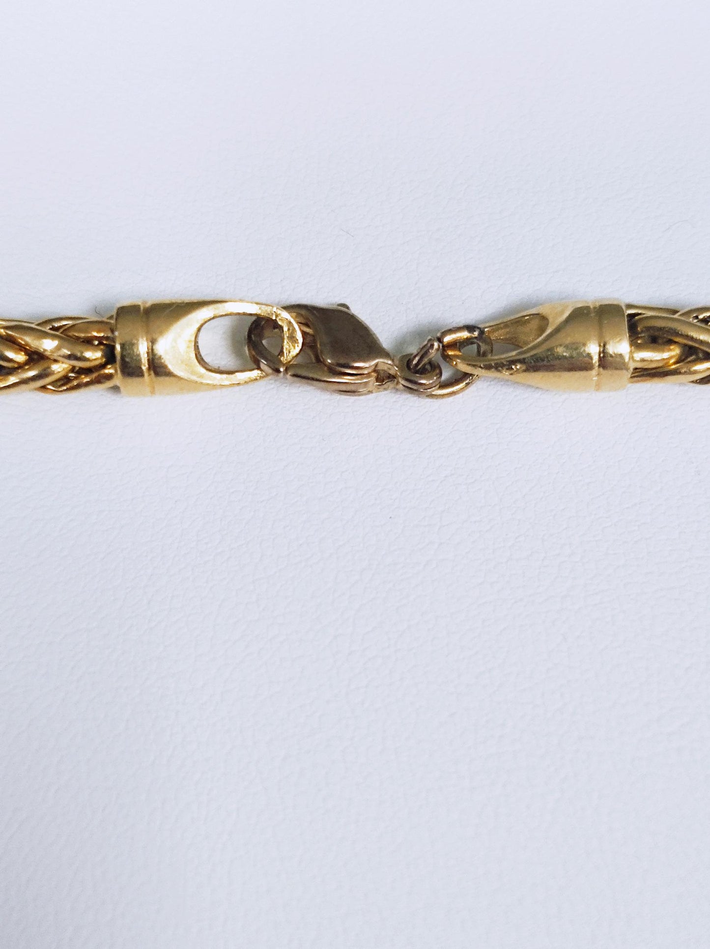 Collier Princesse en Or Jaune 18K Maille Palmier