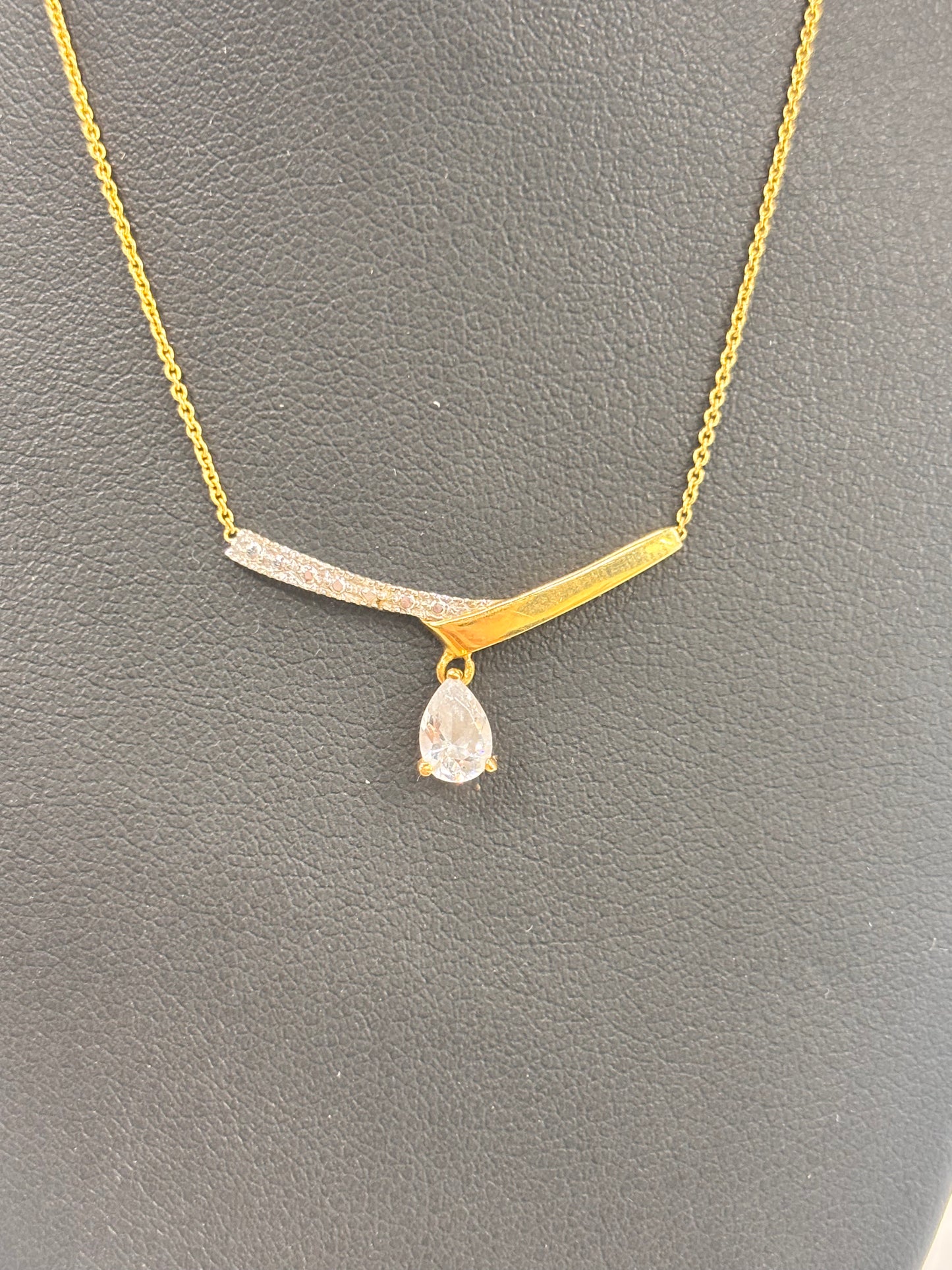 Collier Princesse en Or Jaune 18K 2.02 Grs