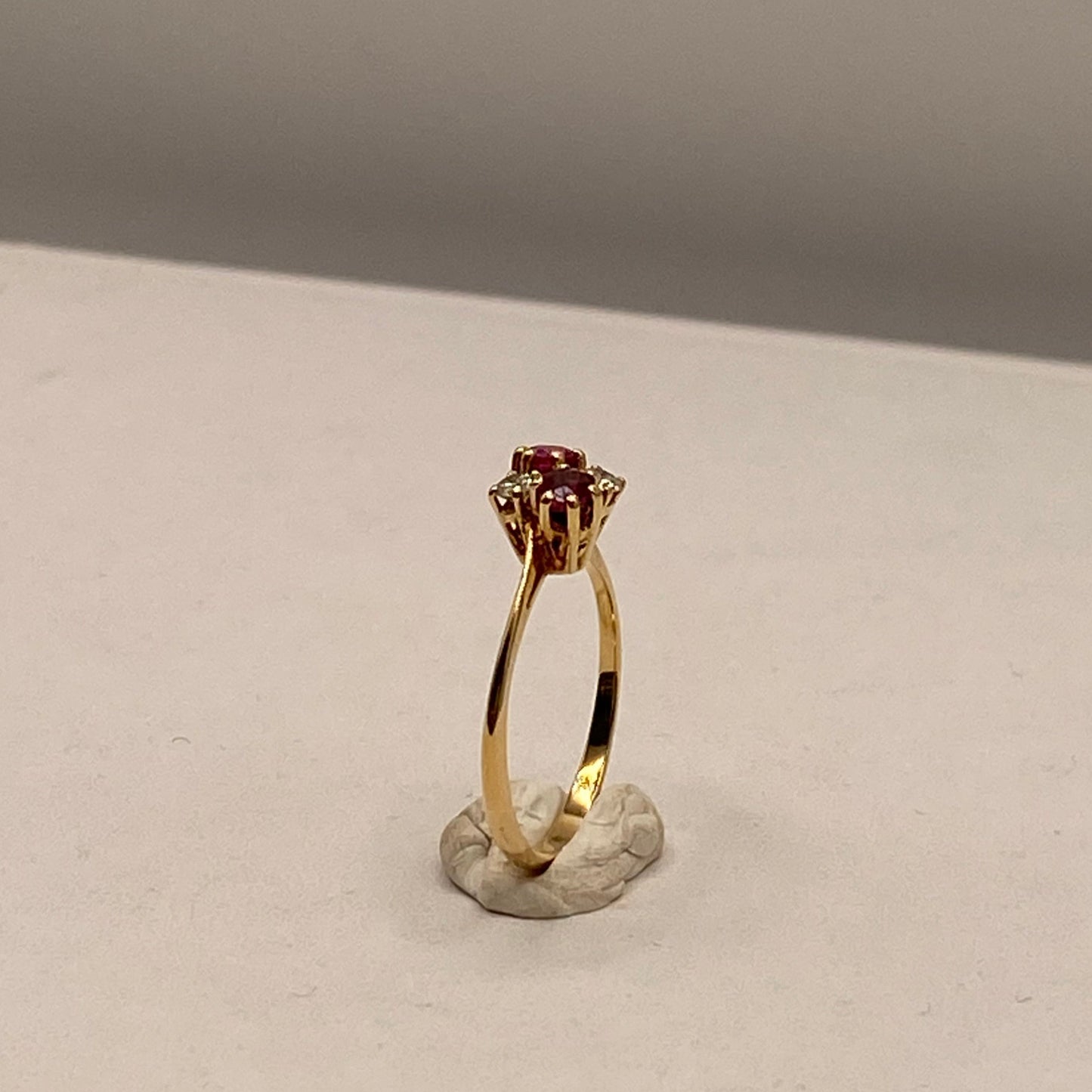 Bague en Or Jaune 18K Taille-51