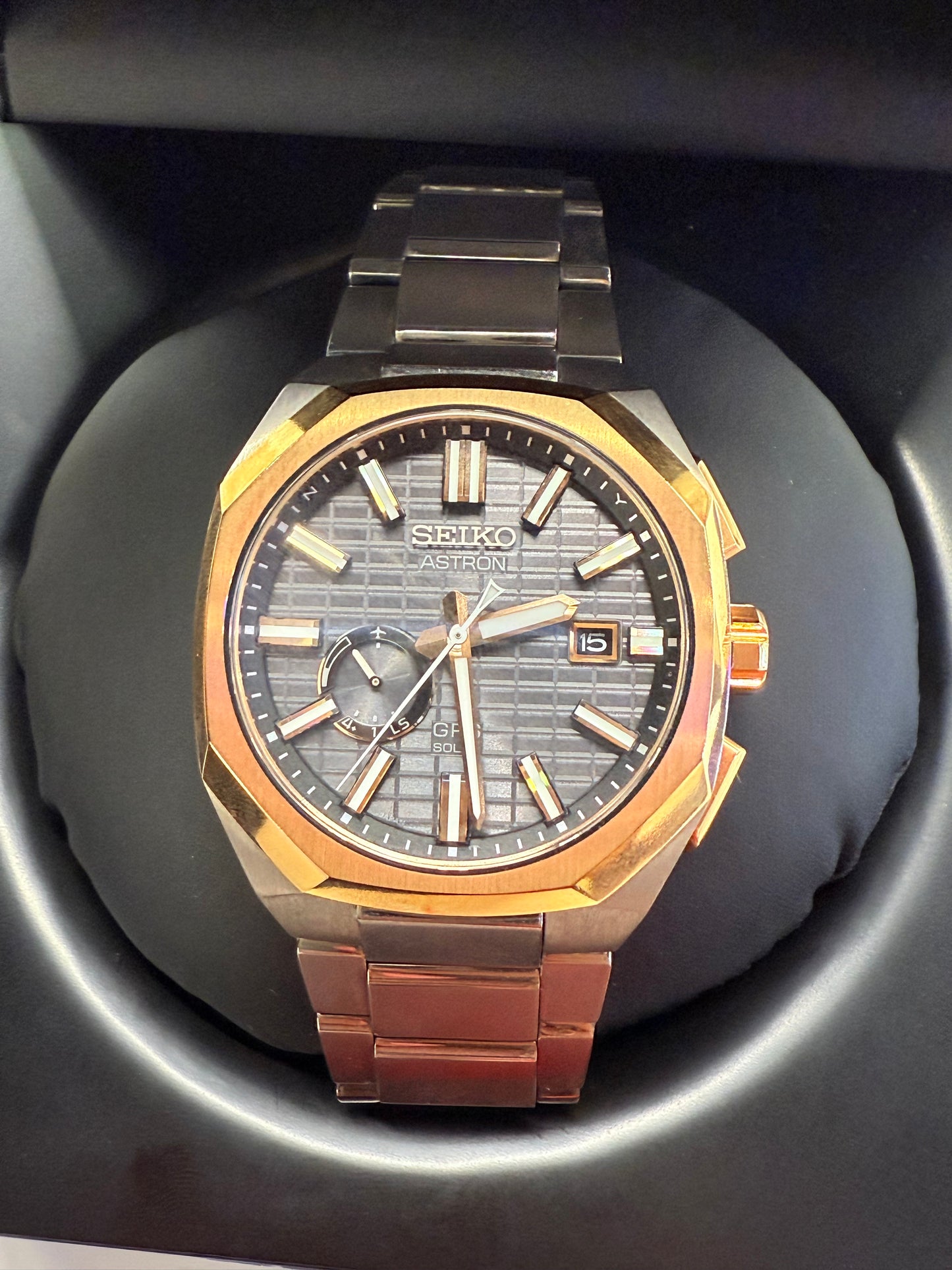 Montre Seiko Astron Solar GPS 2023 Classique Saphir Acier