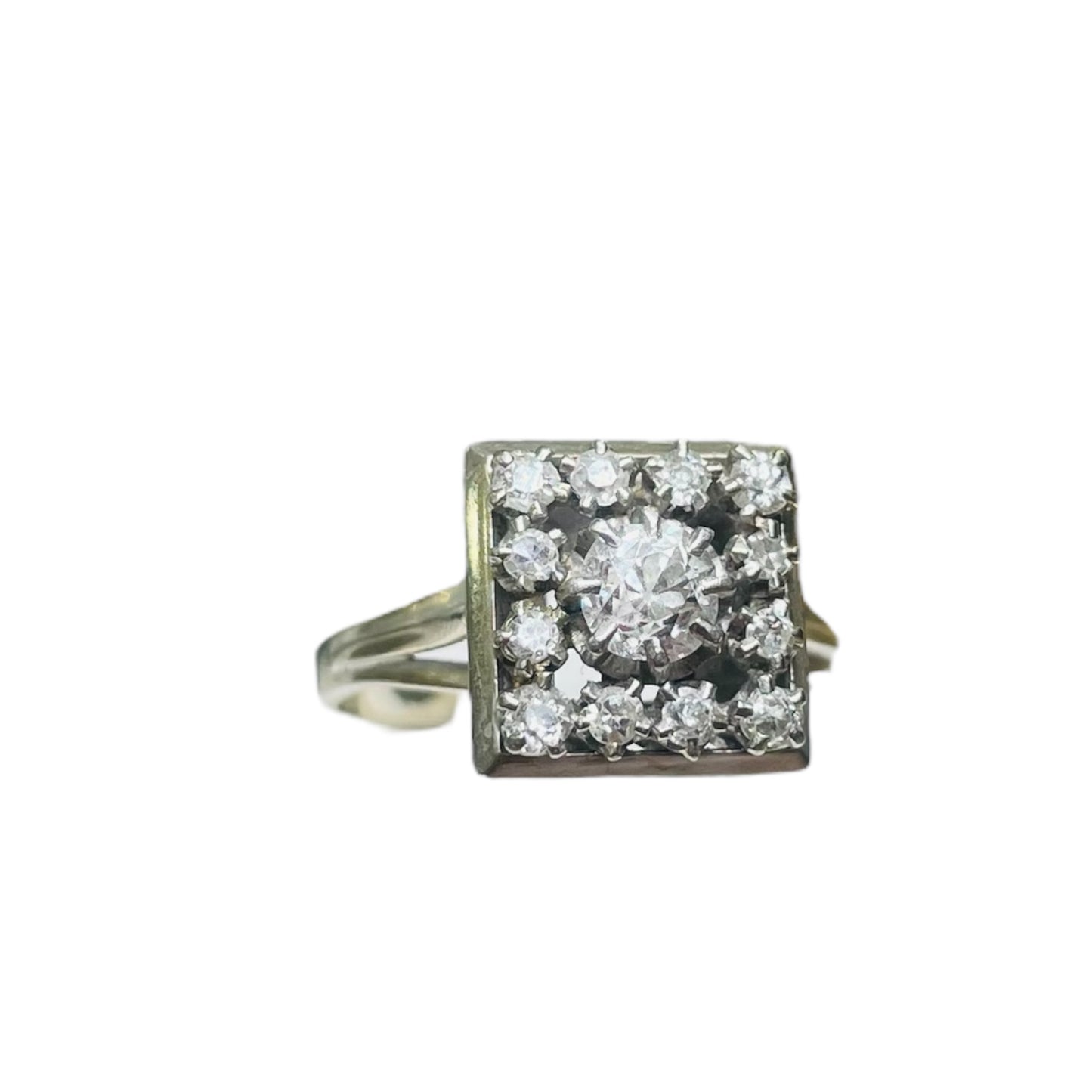 Bague Chou en Or Blanc 18K Taille-55