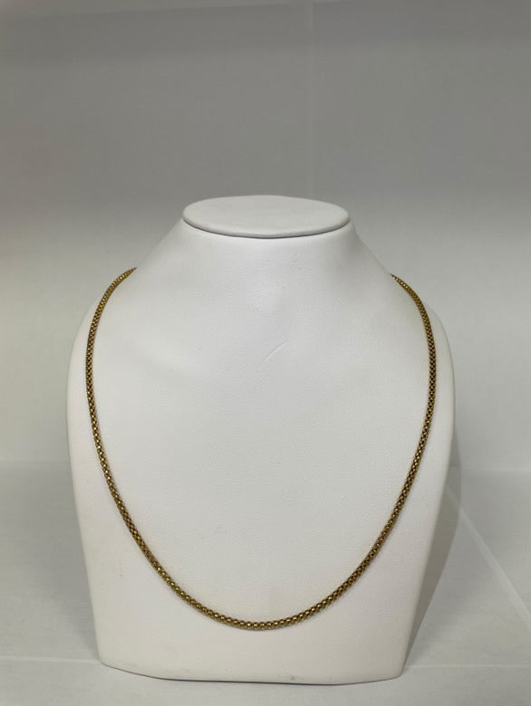 Collier Sautoir Or Jaune 18 Carats 8.20 Grs