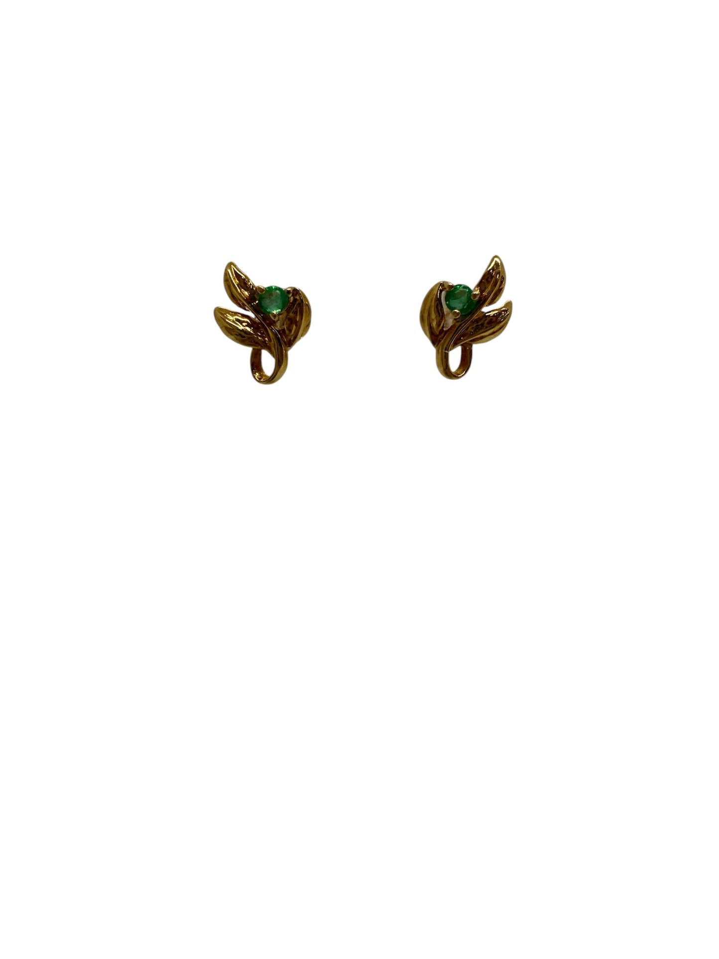 Boucles d'oreilles Or Jaunes 18K 0.96 Grs