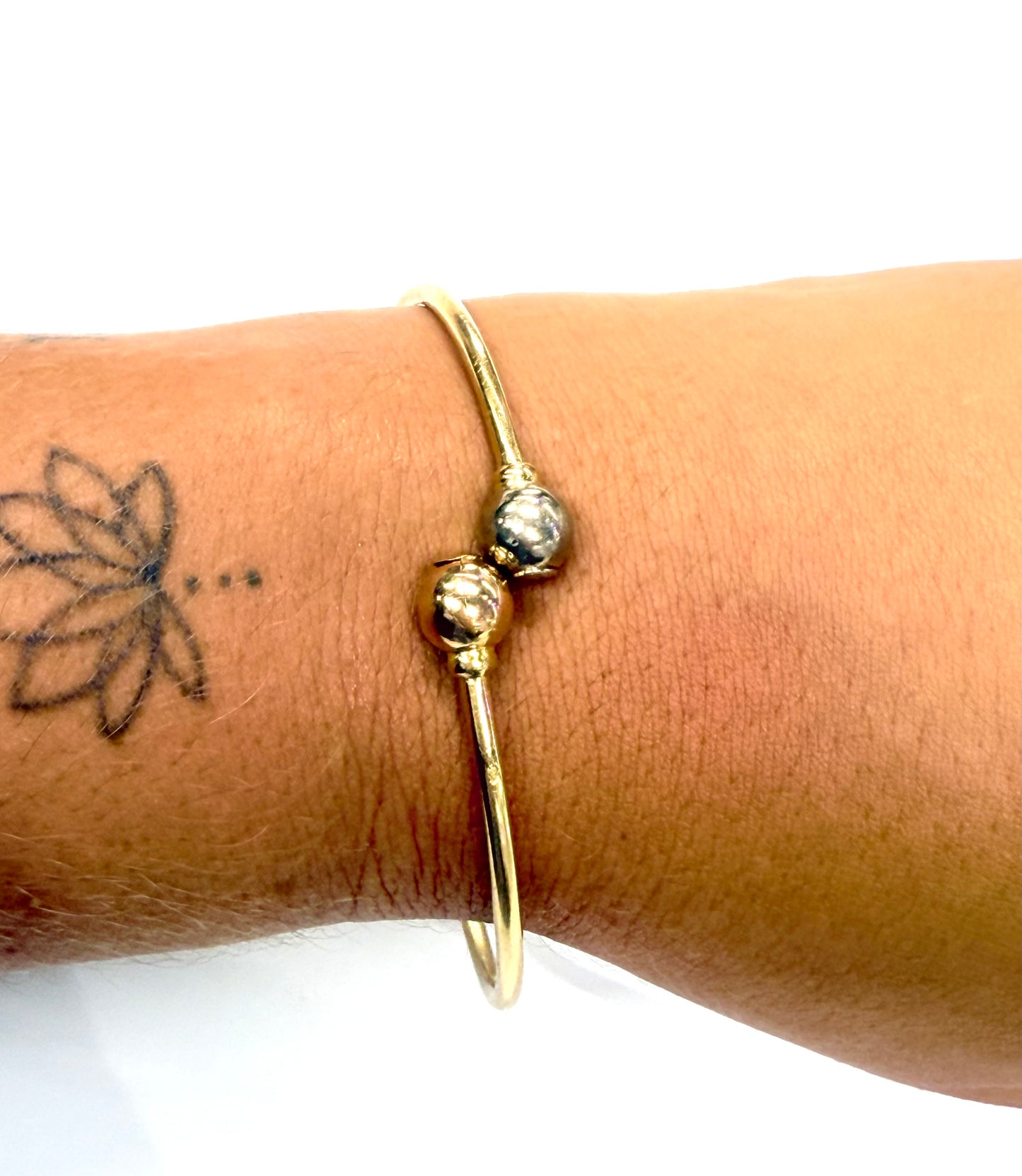 Bracelet Jonc 3 Ors 18K ⌀6,5