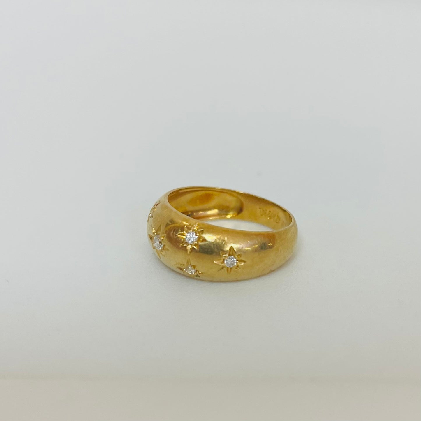 Jonc en or jaune 18K Taille-52