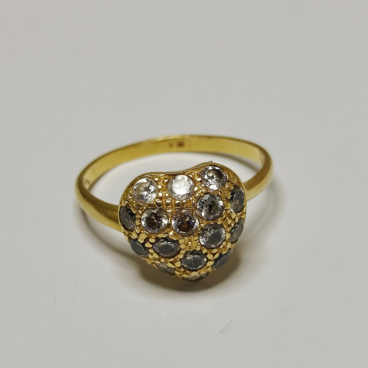 Bague en Or Jaune 18K Taille-56