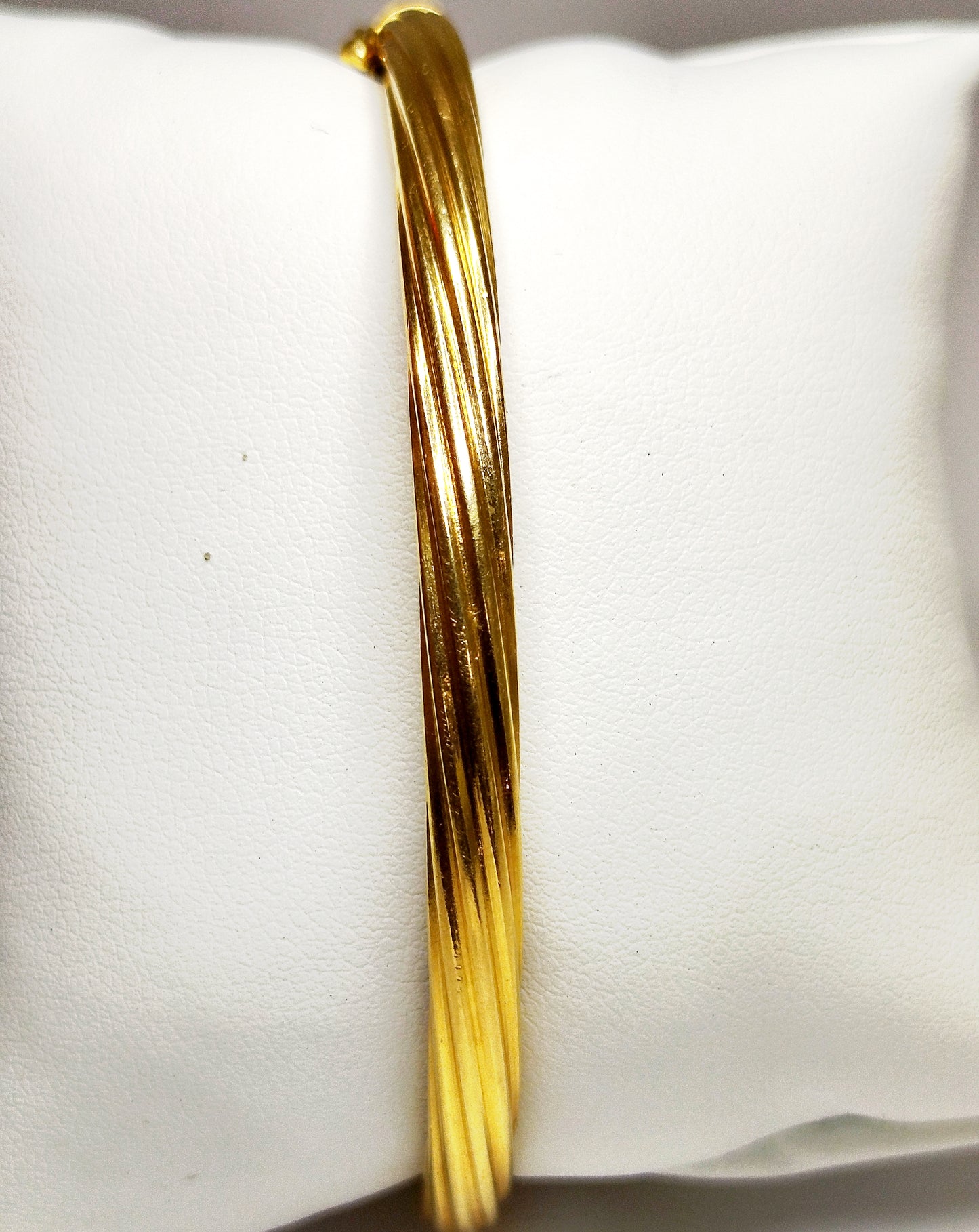 Bracelet Jonc en Or Jaune 18K 16.59 Grs