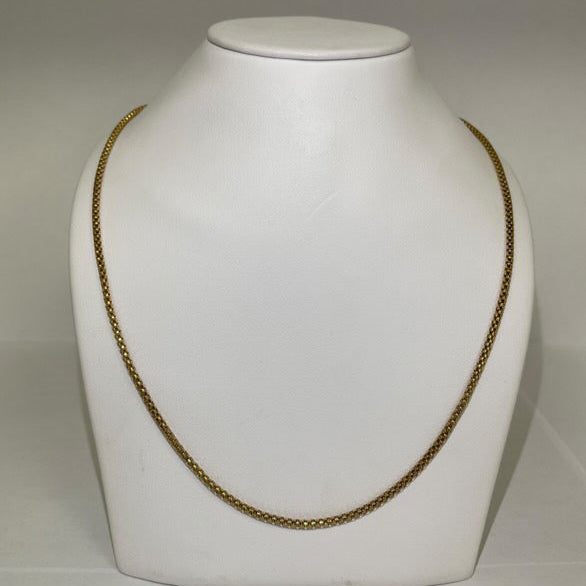 Collier Sautoir Or Jaune 18 Carats 8.20 Grs