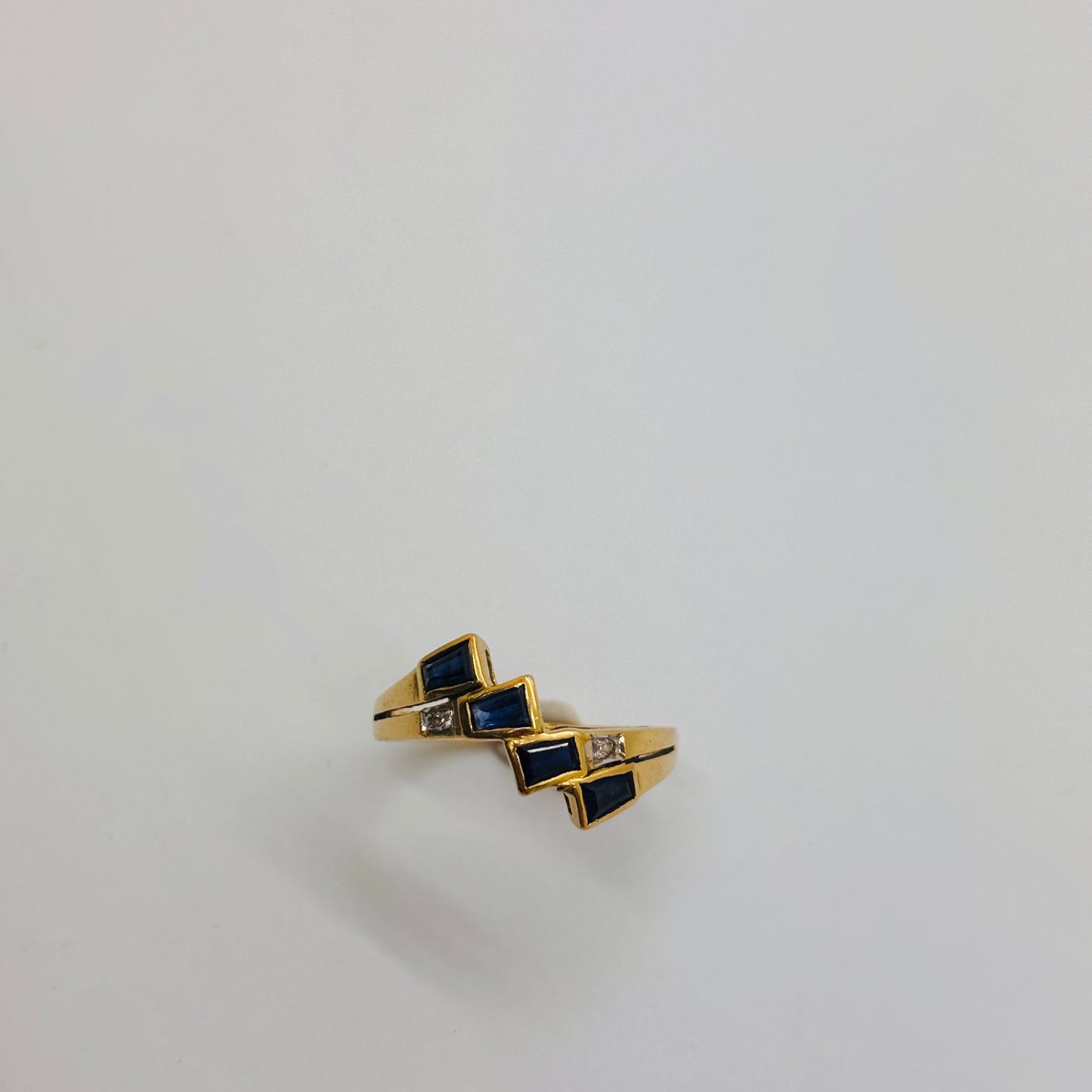 Bague en Or Jaune 18K Taille-54