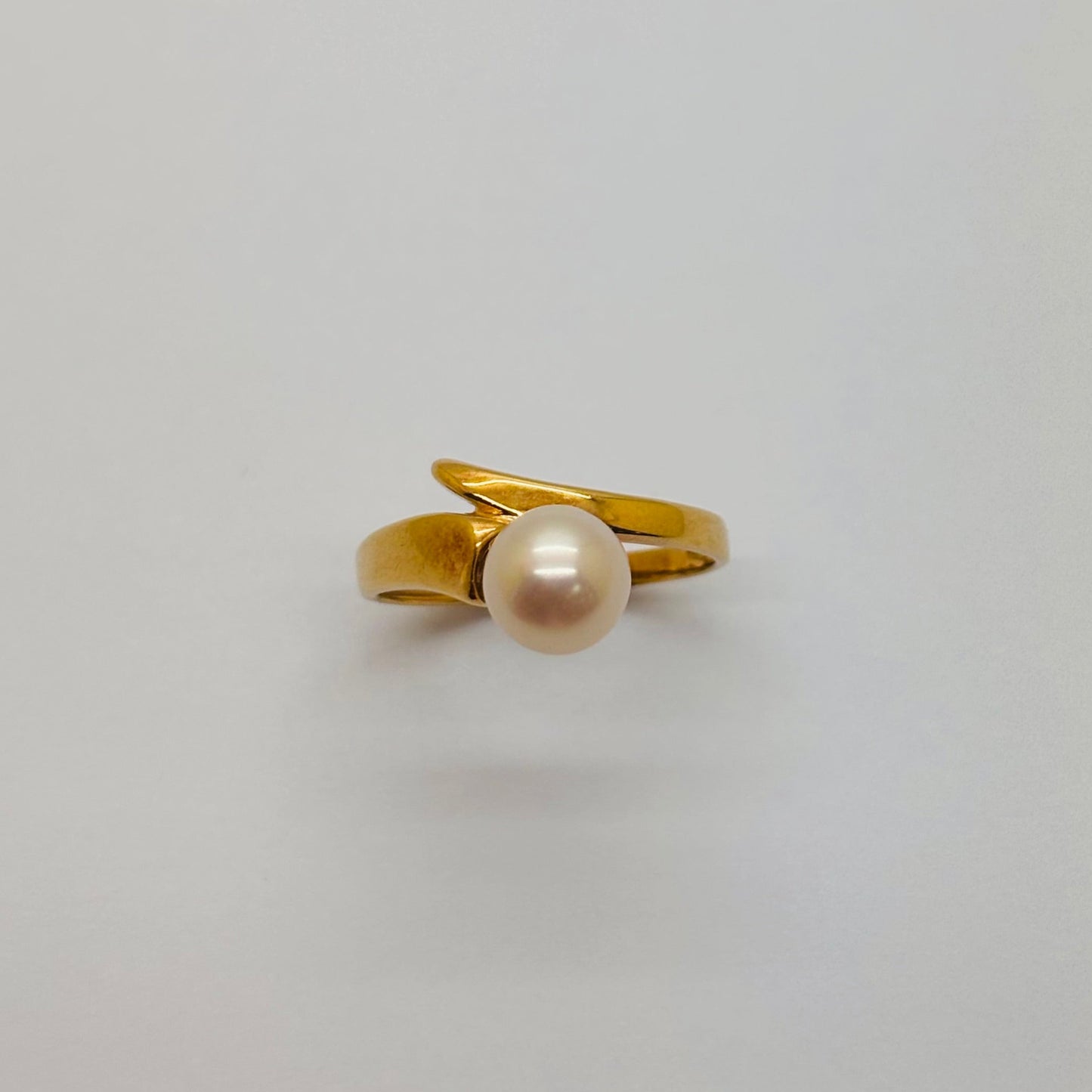 Bague en or jaune 18K Taille-51