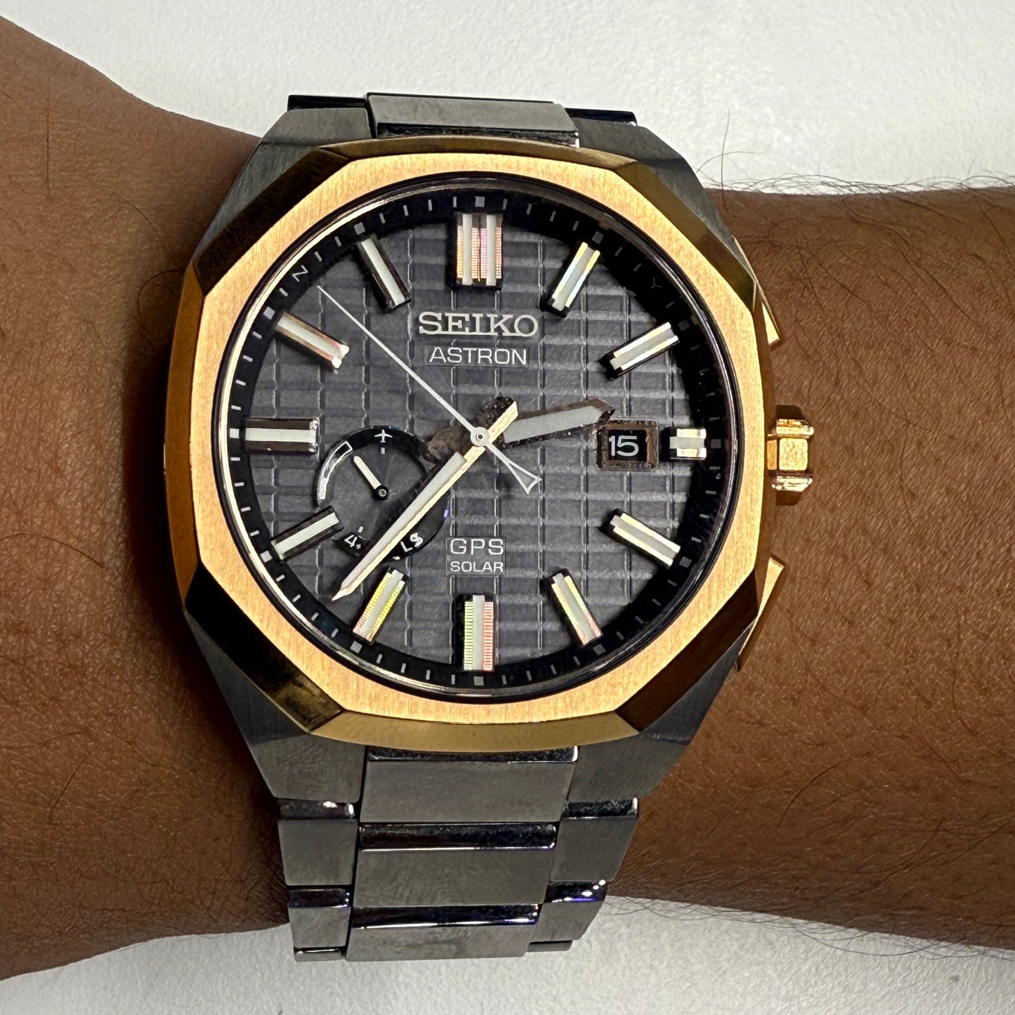 Montre Seiko Astron Solar GPS 2023 Classique Saphir Acier