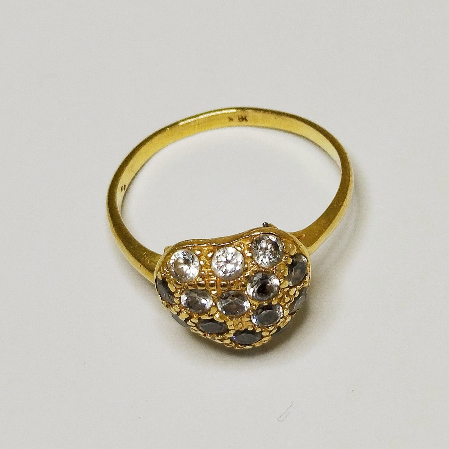 Bague en Or Jaune 18K Taille-56