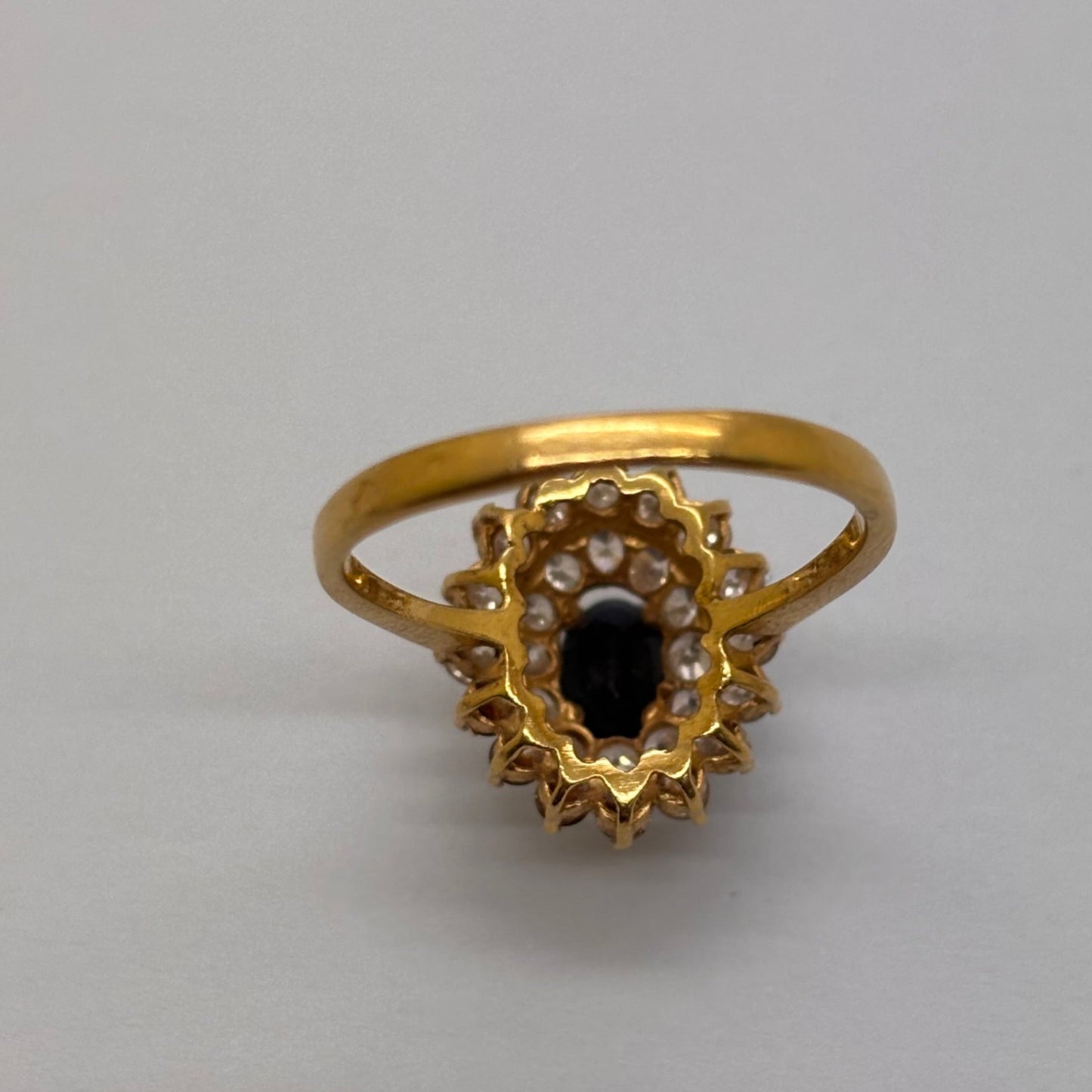 Bague Marguerite en Or Jaune 18K Taille-52