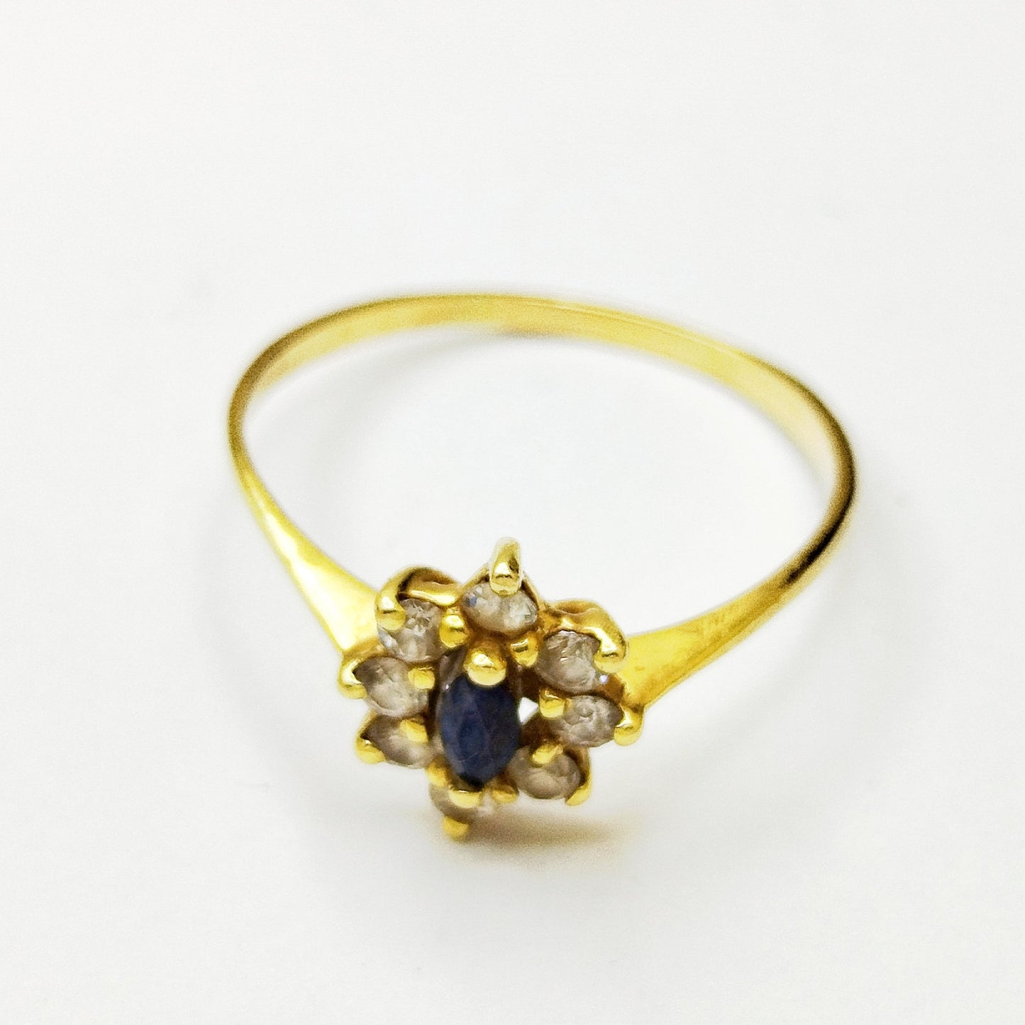 Bague en Or Jaune 18K Taille-58