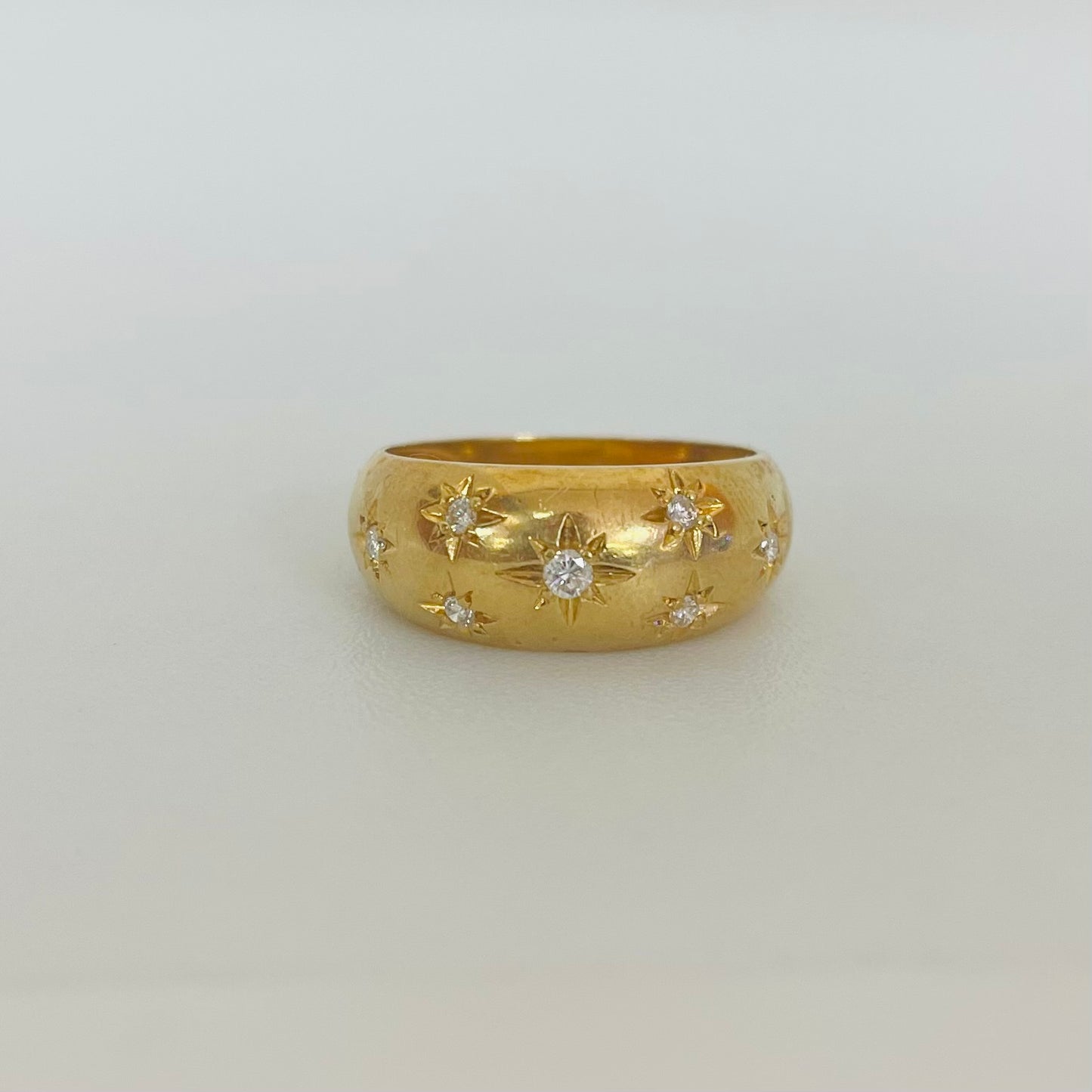 Jonc en or jaune 18K Taille-52