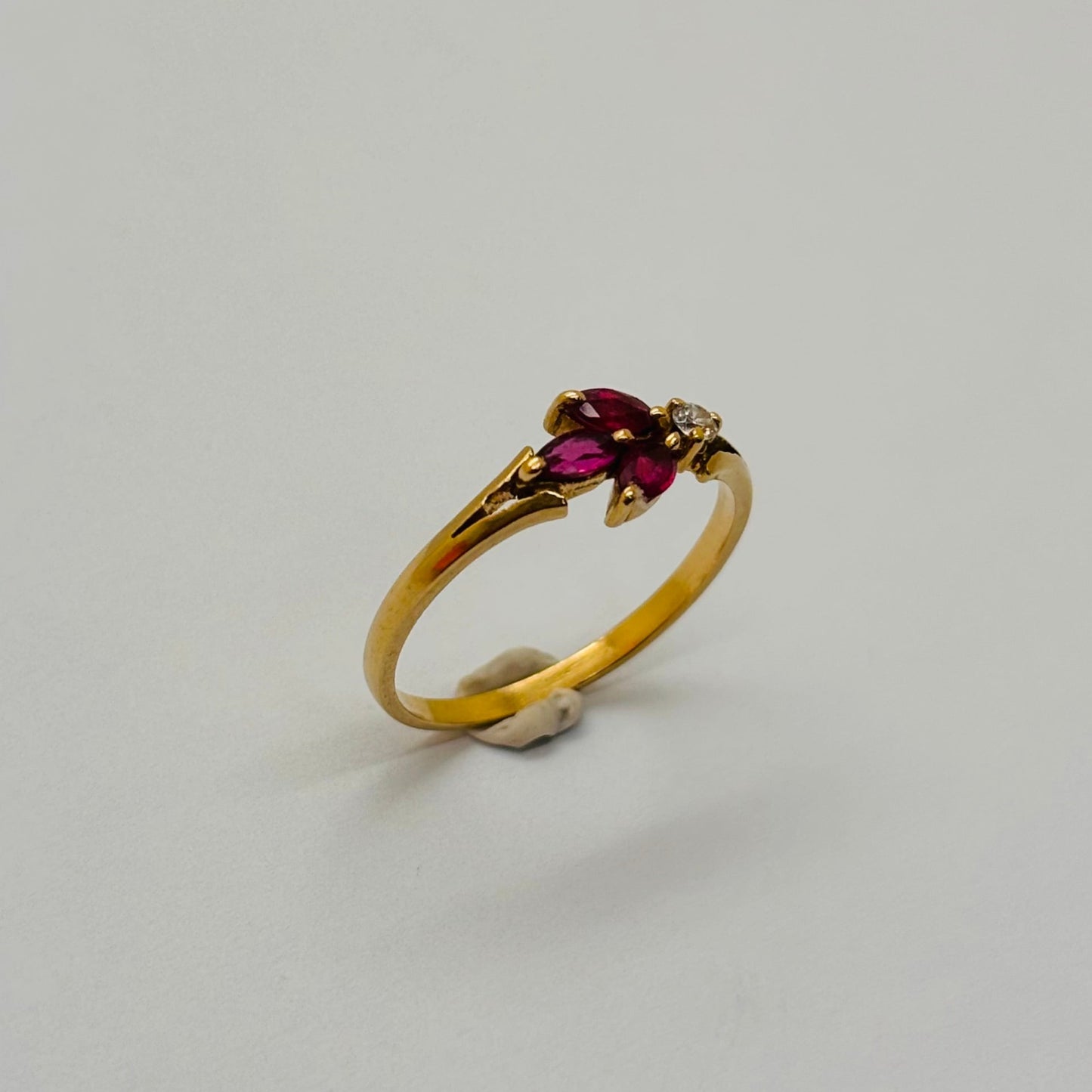 Bague en or jaune 18K Taille-53