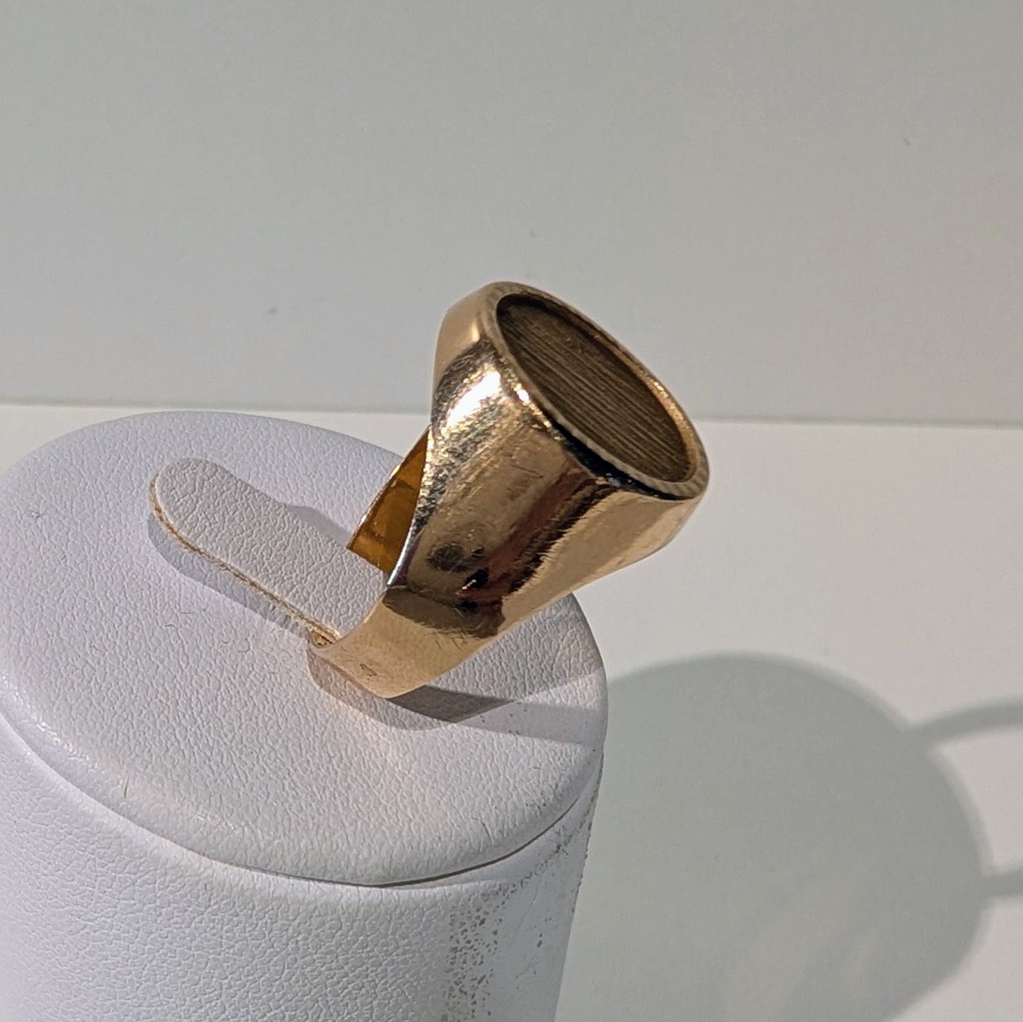 Bague Chevalière Or Jaune 18K Taille-62