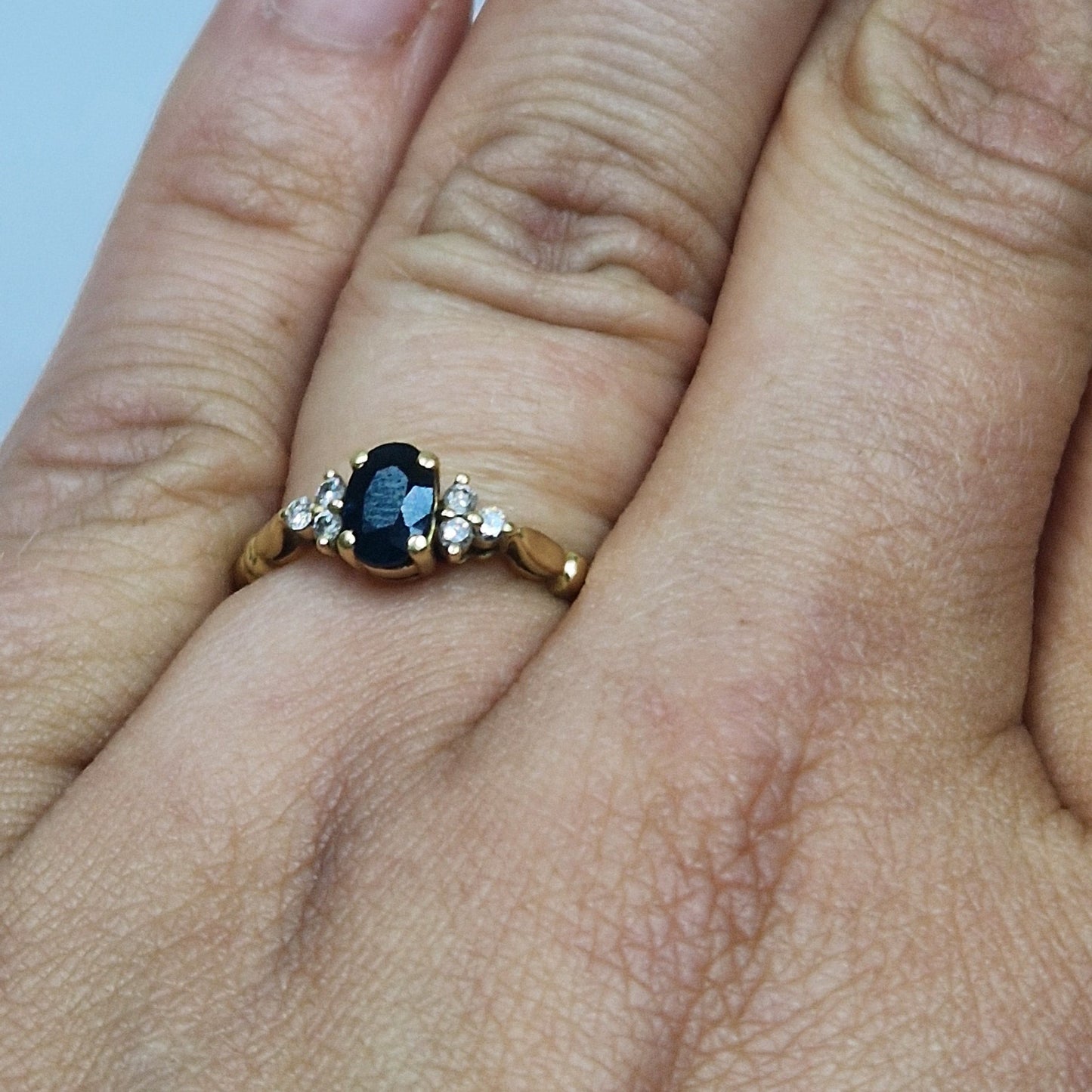 Bague Or Jaune 18K Taille-50