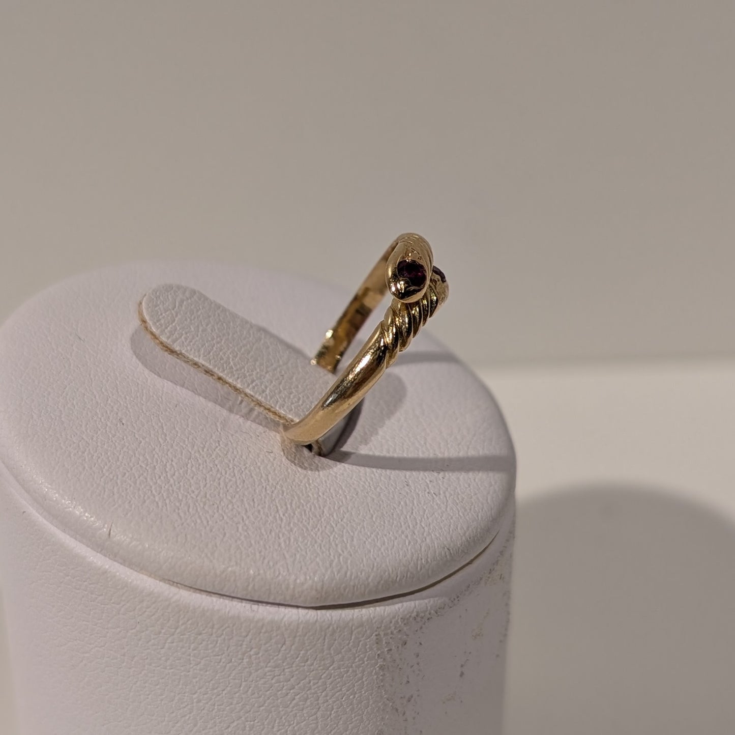 Bague jonc en or jaune 18K Taille-46
