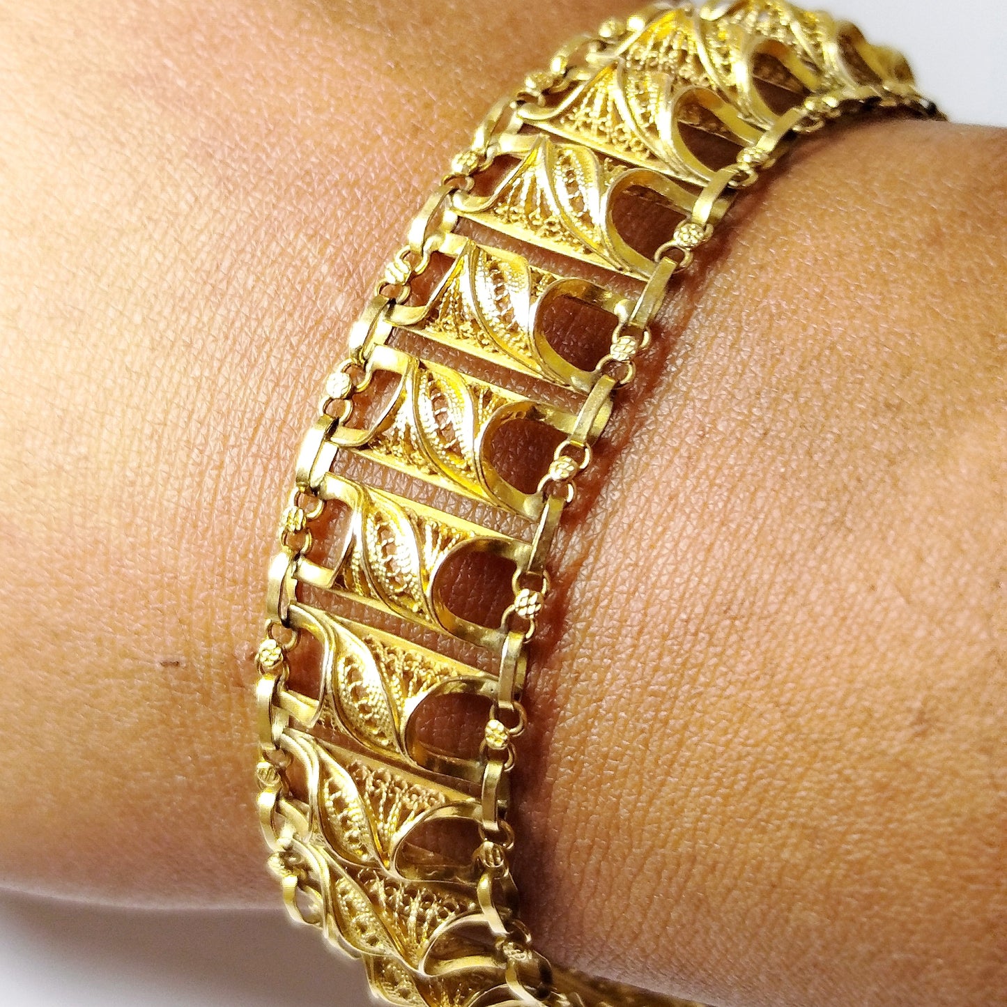 Bracelet Jonc en Or Jaune 18K 21.30 Grs