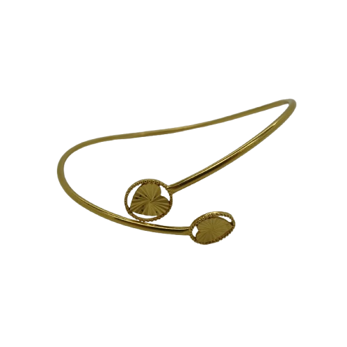 Bracelet Jonc en Or Jaune 18K 4.01 Grs