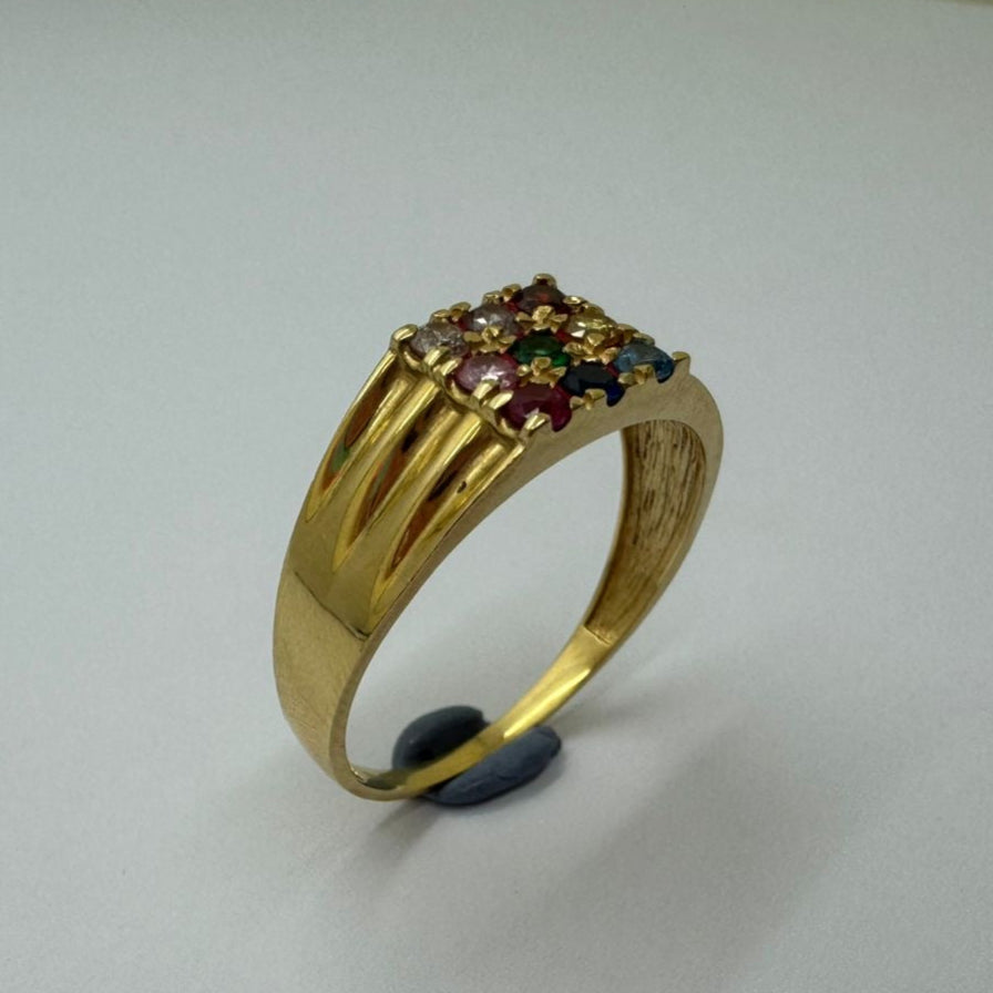 Chevalière en or jaune 18K Taille-65