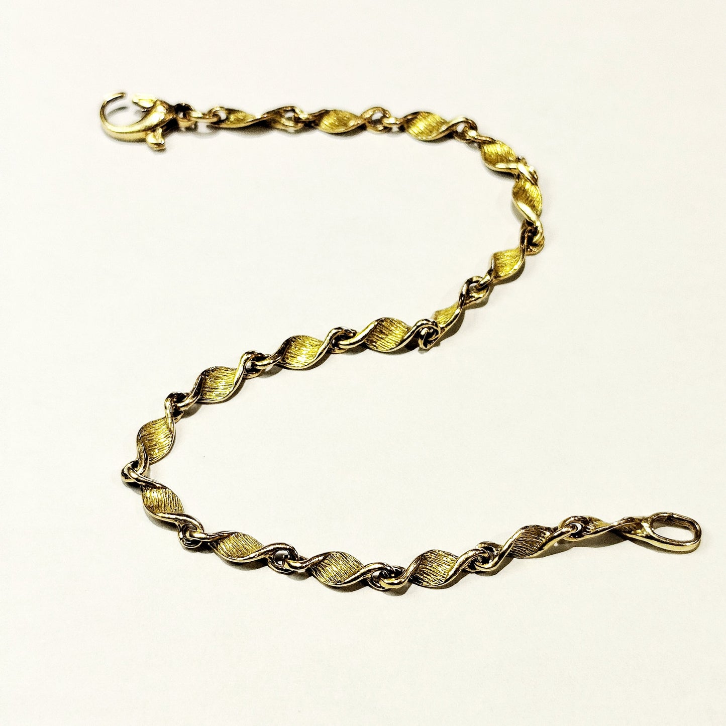 Bracelet Torsadé en Or Jaune 18K 7.10 Grs