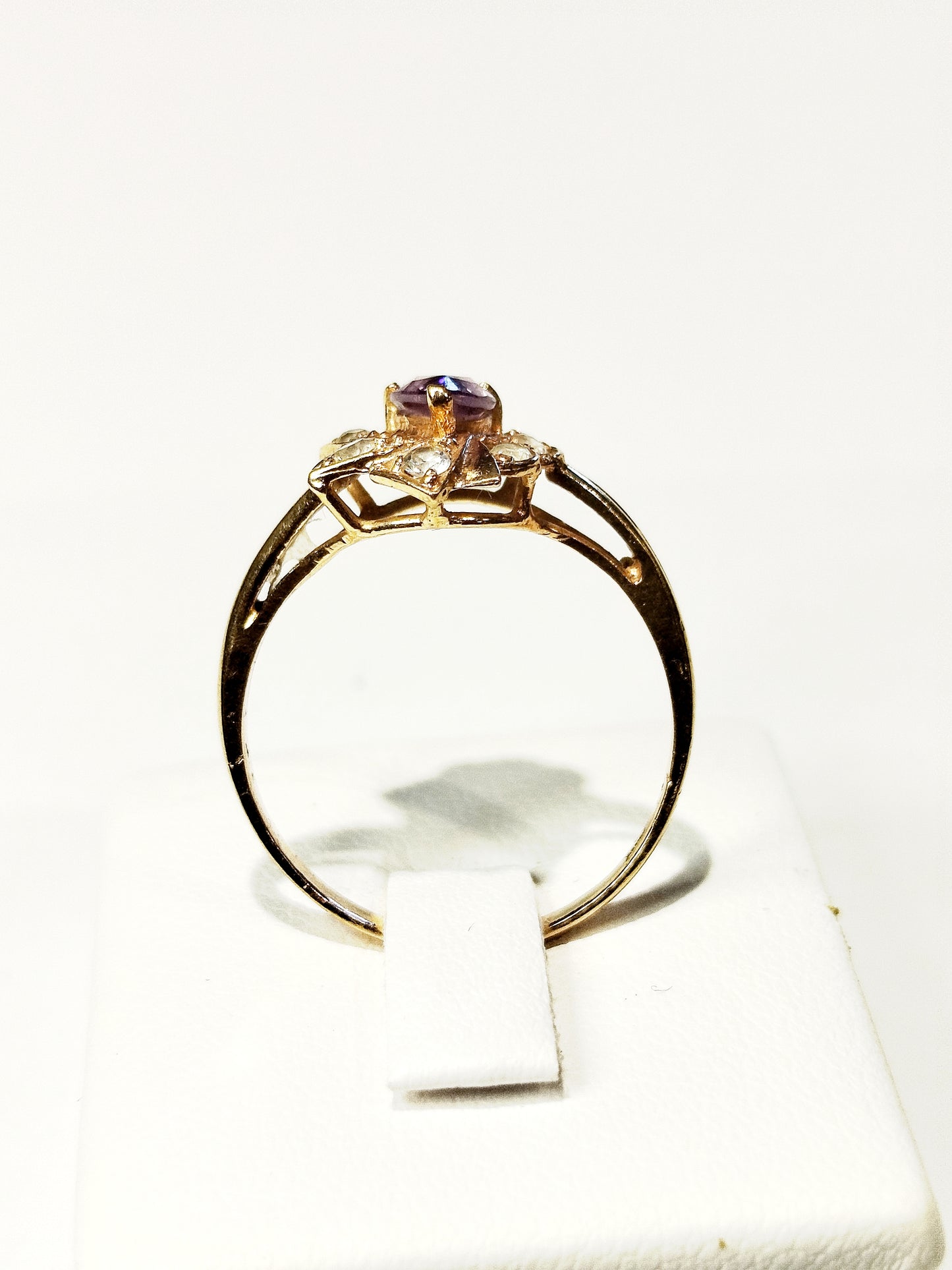 Bague en Or Jaune 18K Taille-55