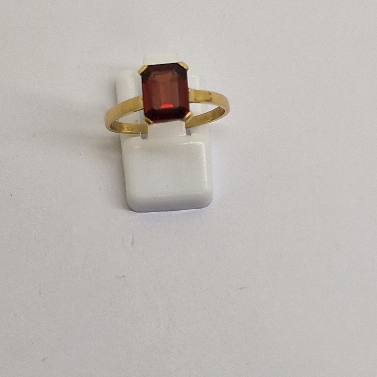 Bague en Or Jaune 18K - Taille 58